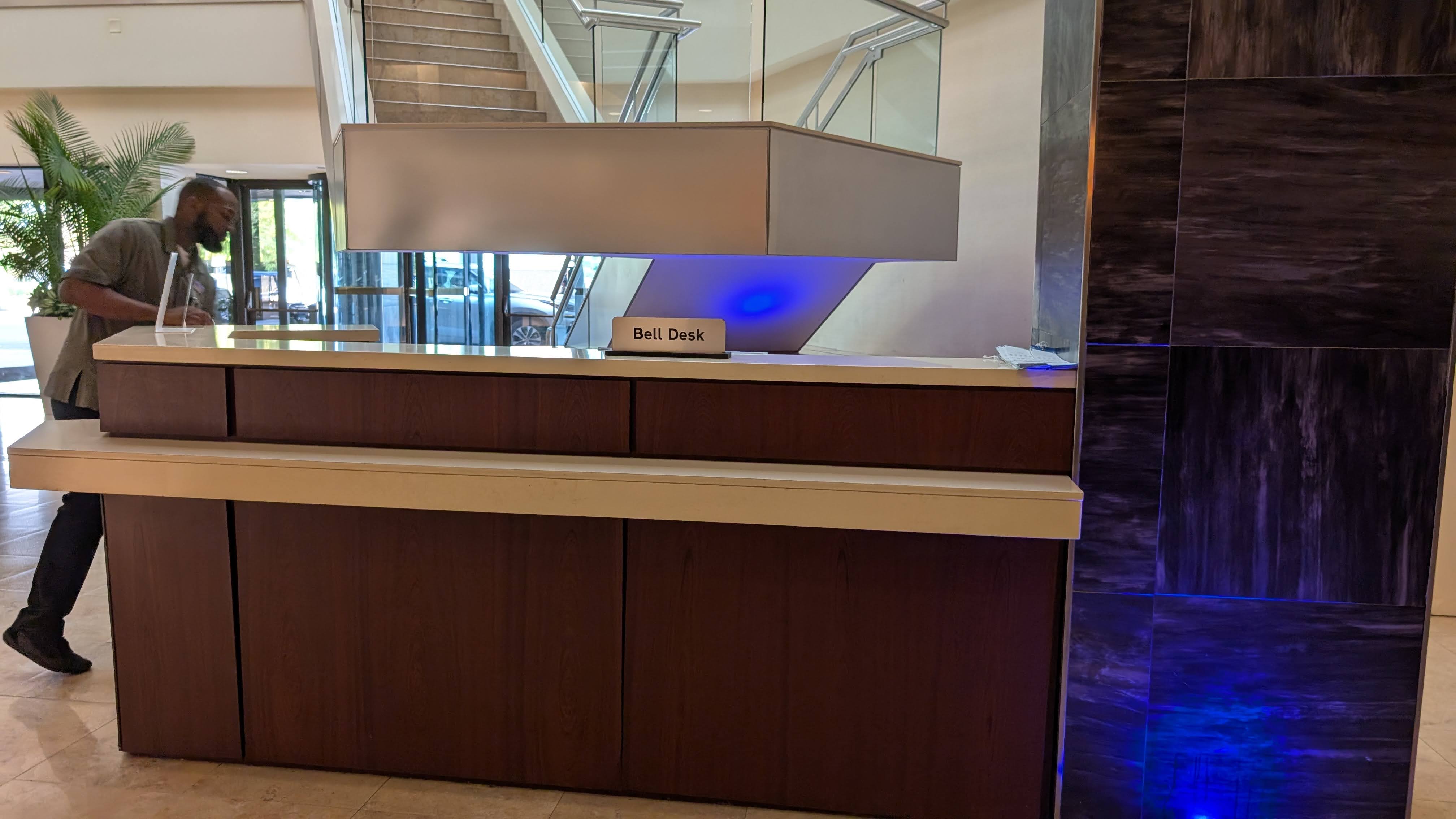 Hilton Orlando Lake Buena Vista lobby bell desk Hilton Orlando Lake Buena Vista lobby bell desk