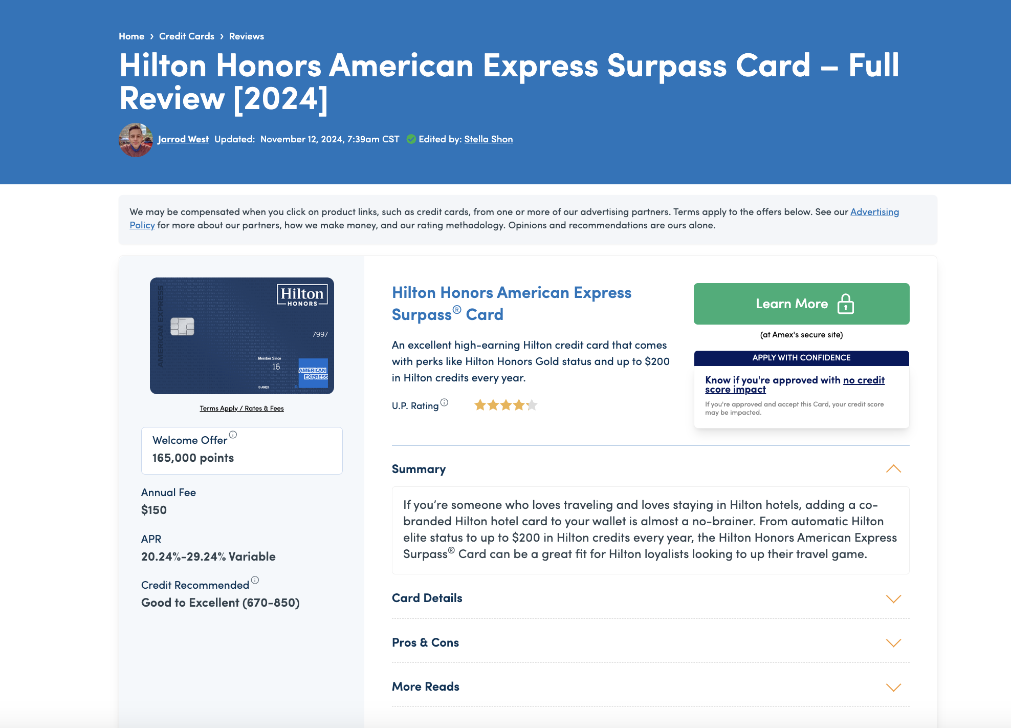 Hilton Surpass