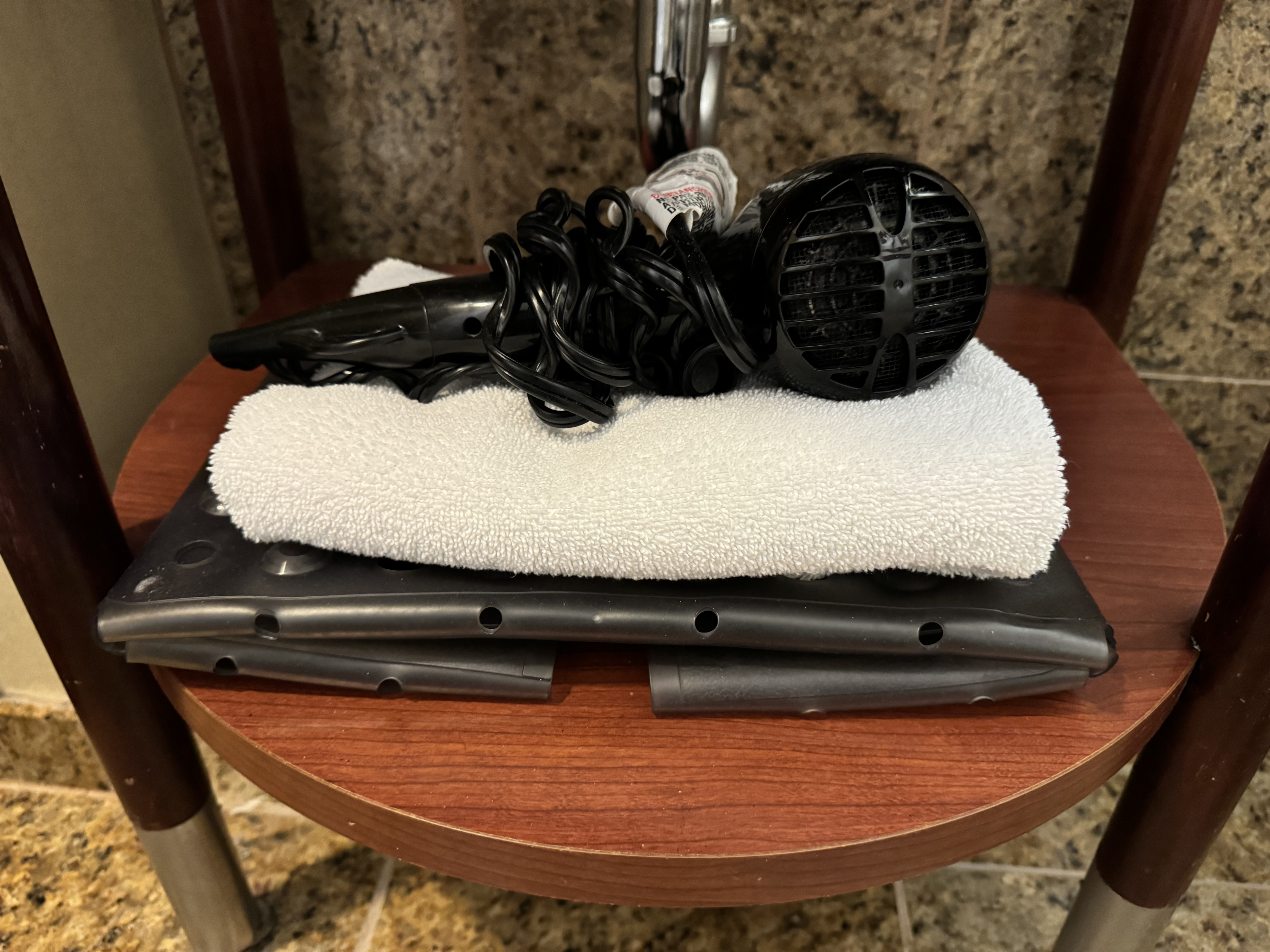 Hyatt Regency OHare Chicago bathroom hair dryer Hyatt Regency OHare Chicago bathroom hair dryer