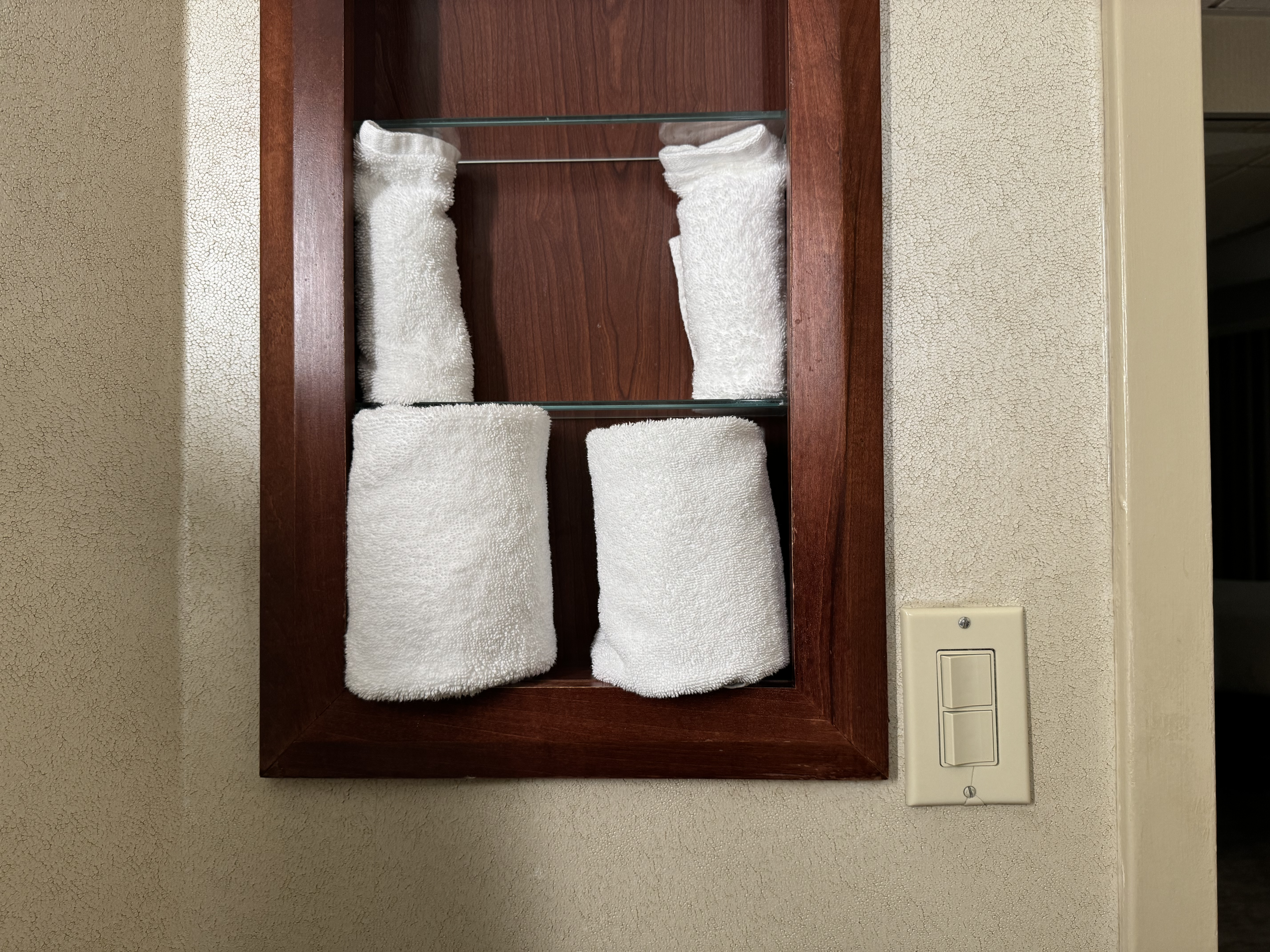 Hyatt Regency OHare Chicago bathroom towels Hyatt Regency OHare Chicago bathroom towels