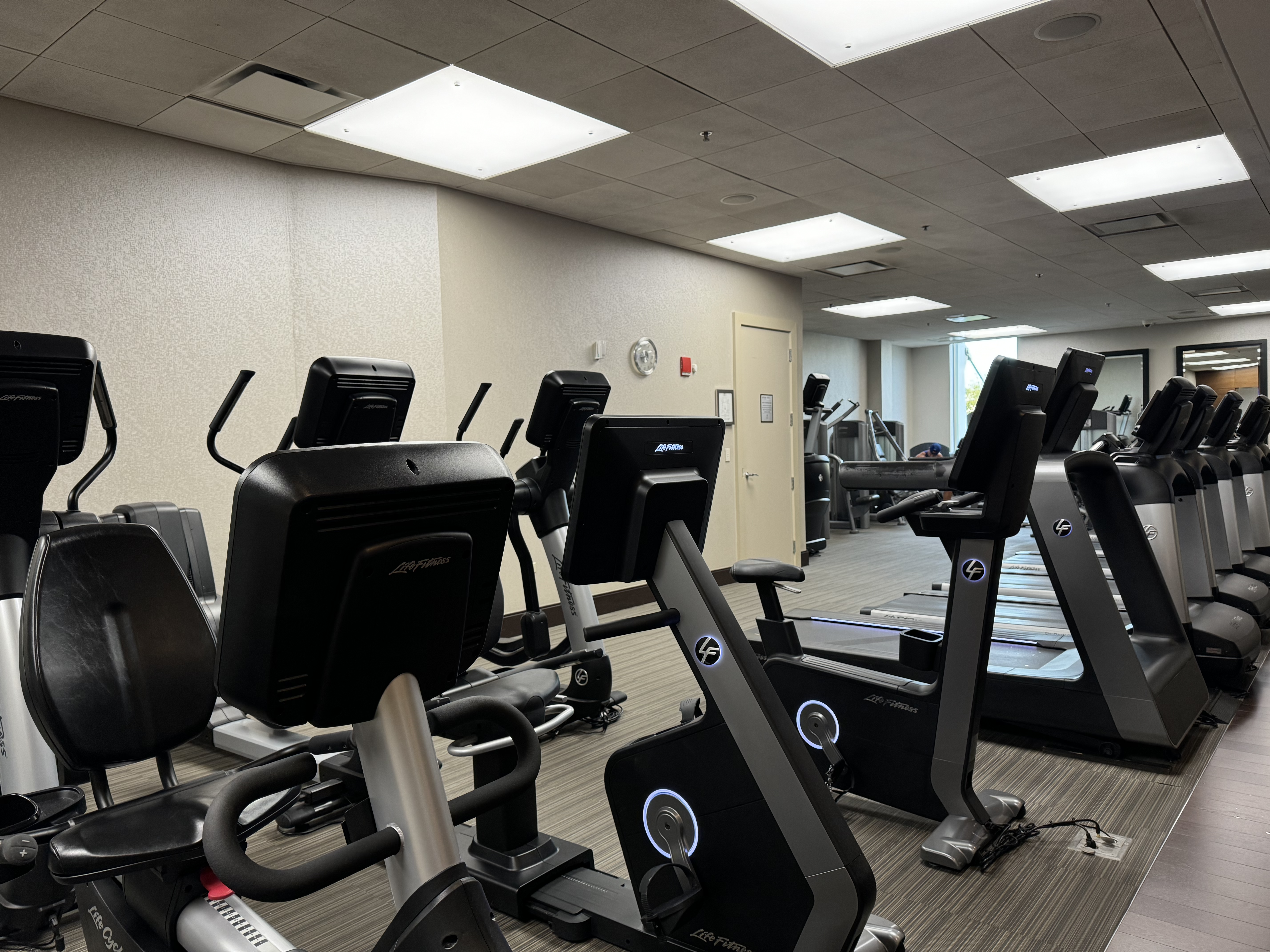 Hyatt Regency OHare Chicago gym Hyatt Regency OHare Chicago gym