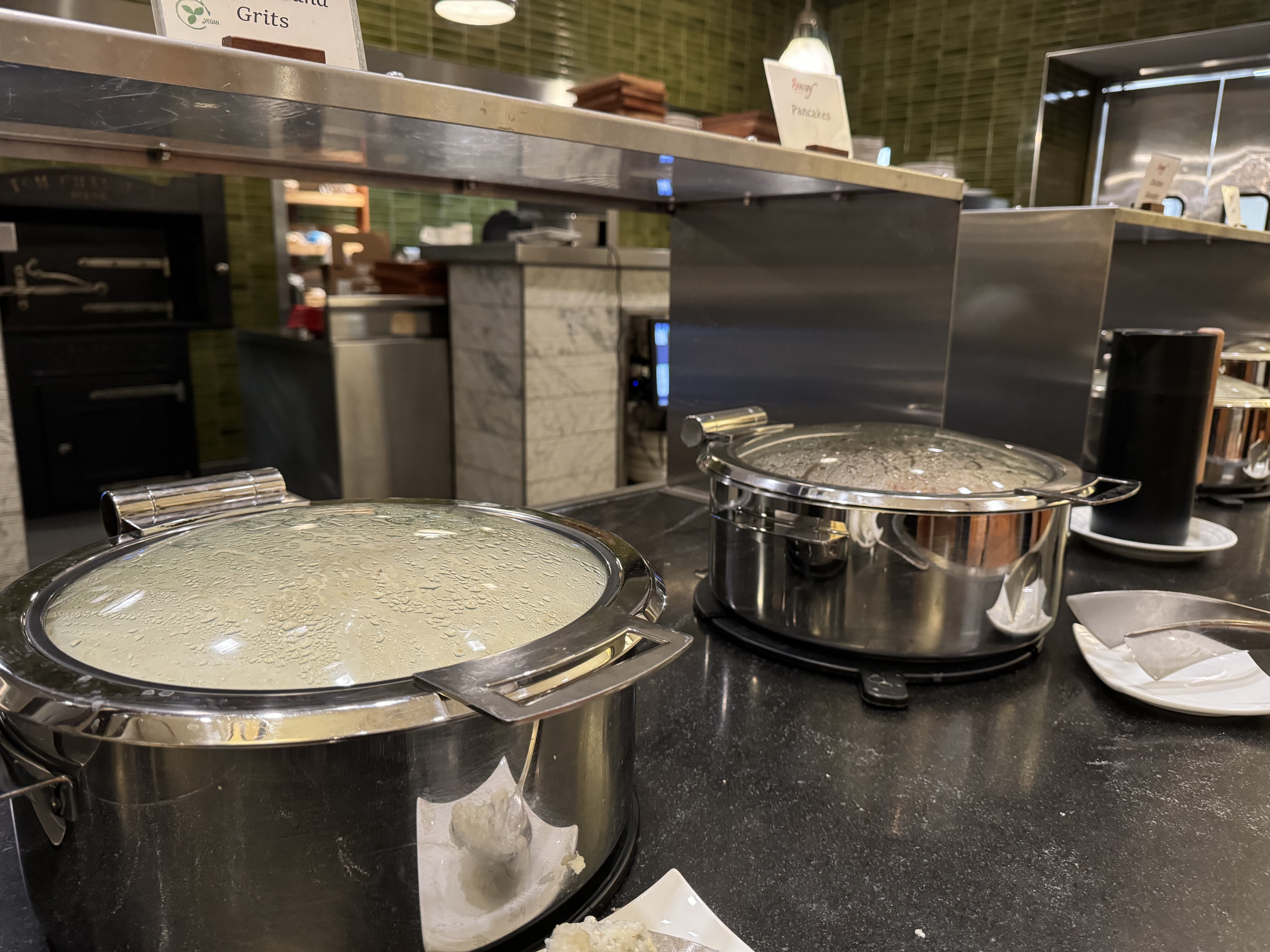 Hyatt Regency Atlanta Sway breakfast hot dishes Hyatt Regency Atlanta Sway breakfast hot dishes