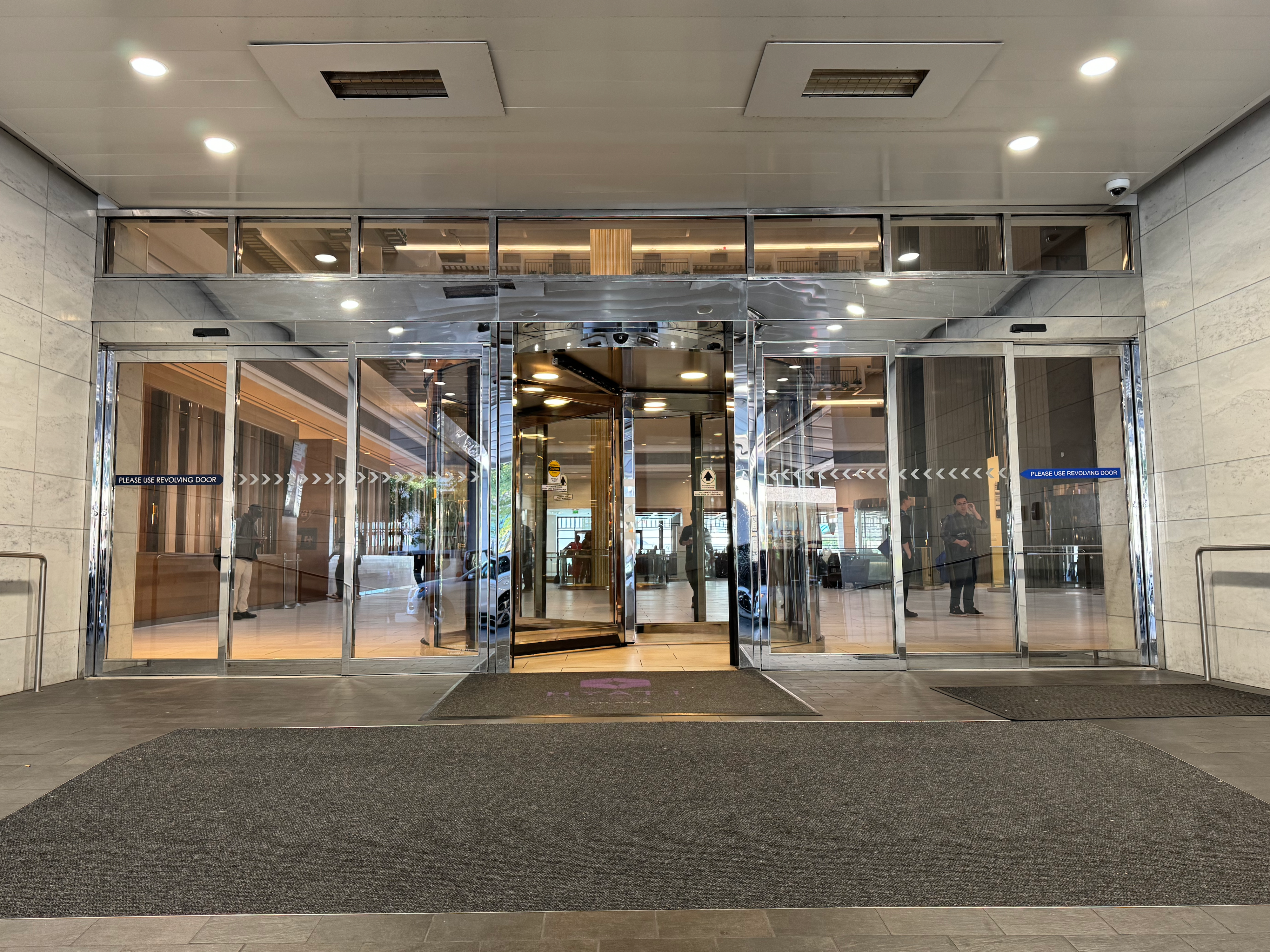 Hyatt Regency Atlanta front door Hyatt Regency Atlanta front door