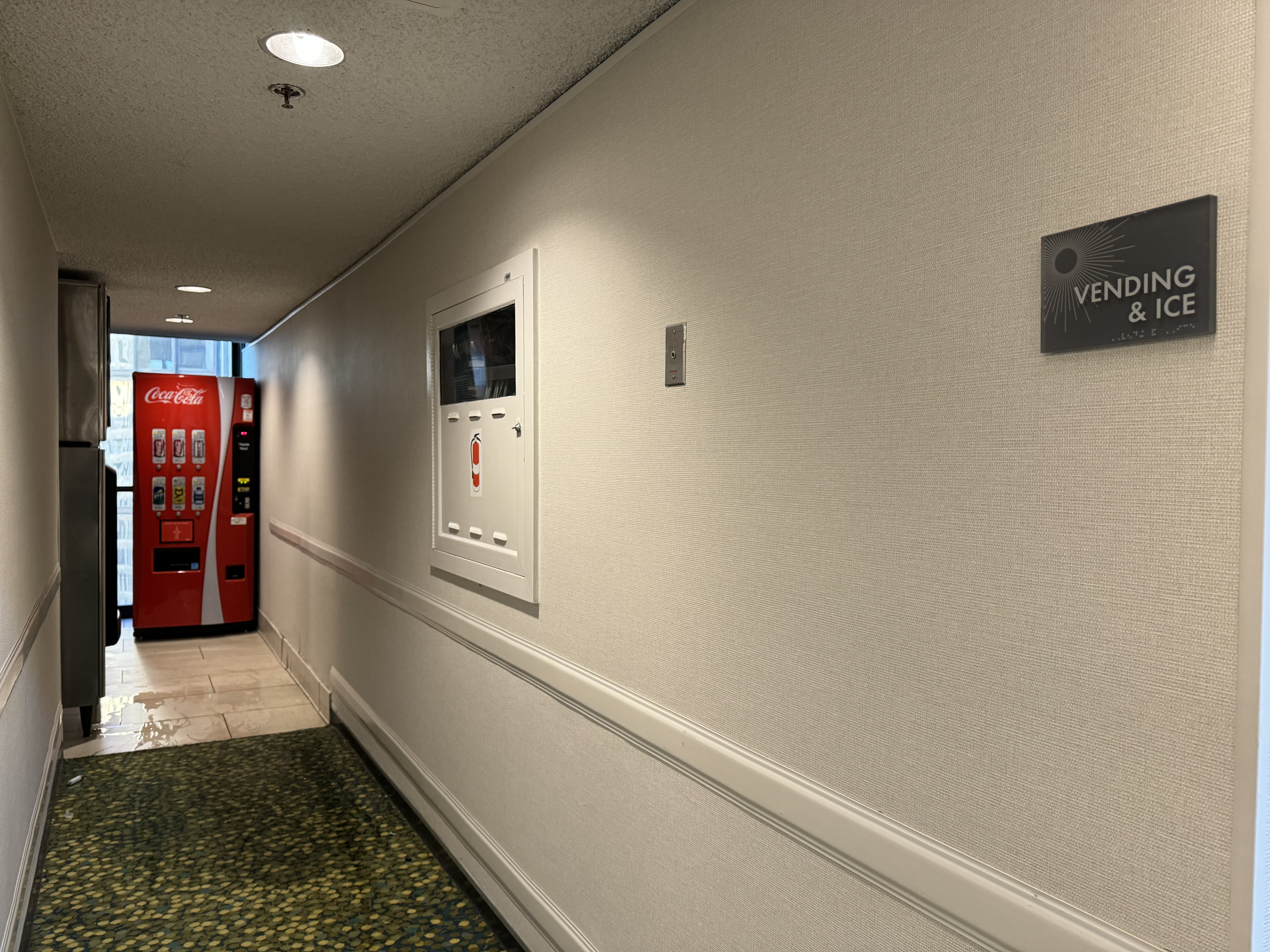 Hyatt Regency Atlanta guest floor vending ice Hyatt Regency Atlanta guest floor vending ice
