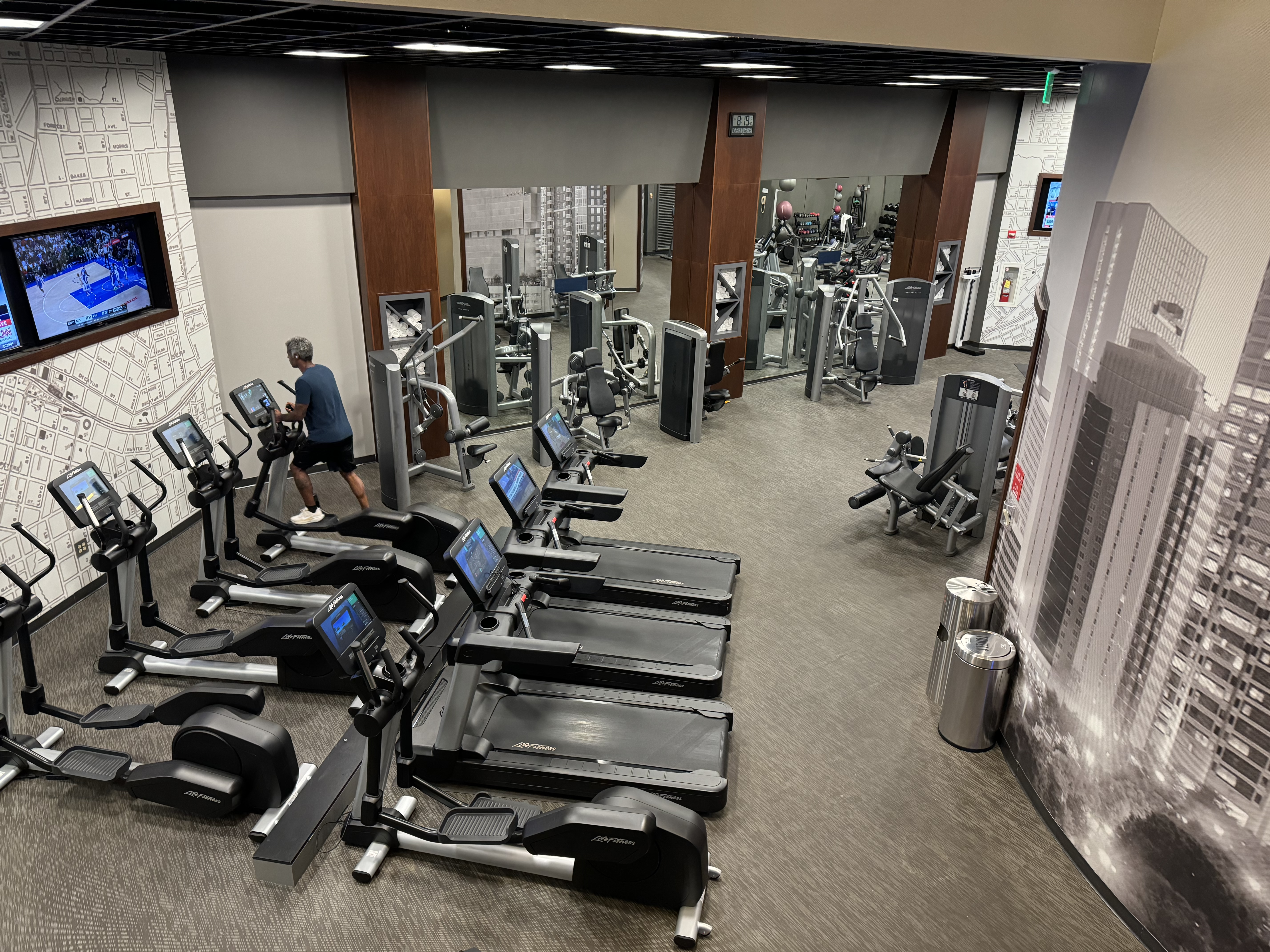 Hyatt Regency Atlanta gym cardio machines Hyatt Regency Atlanta gym cardio machines