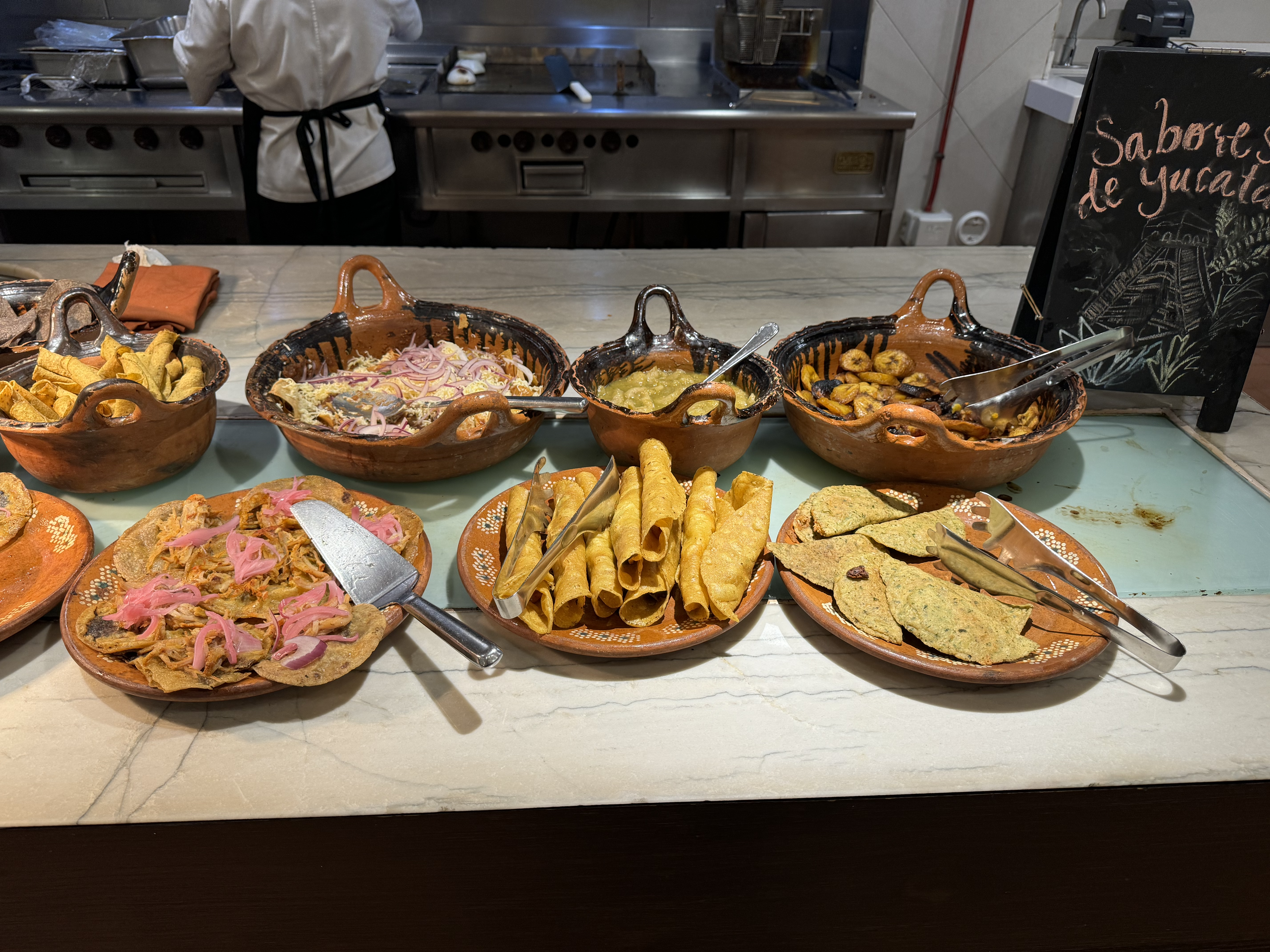 Hyatt Regency Merida Peregrina Bistro breakfast buffet Mexican foods Hyatt Regency Merida Peregrina Bistro breakfast buffet Mexican foods