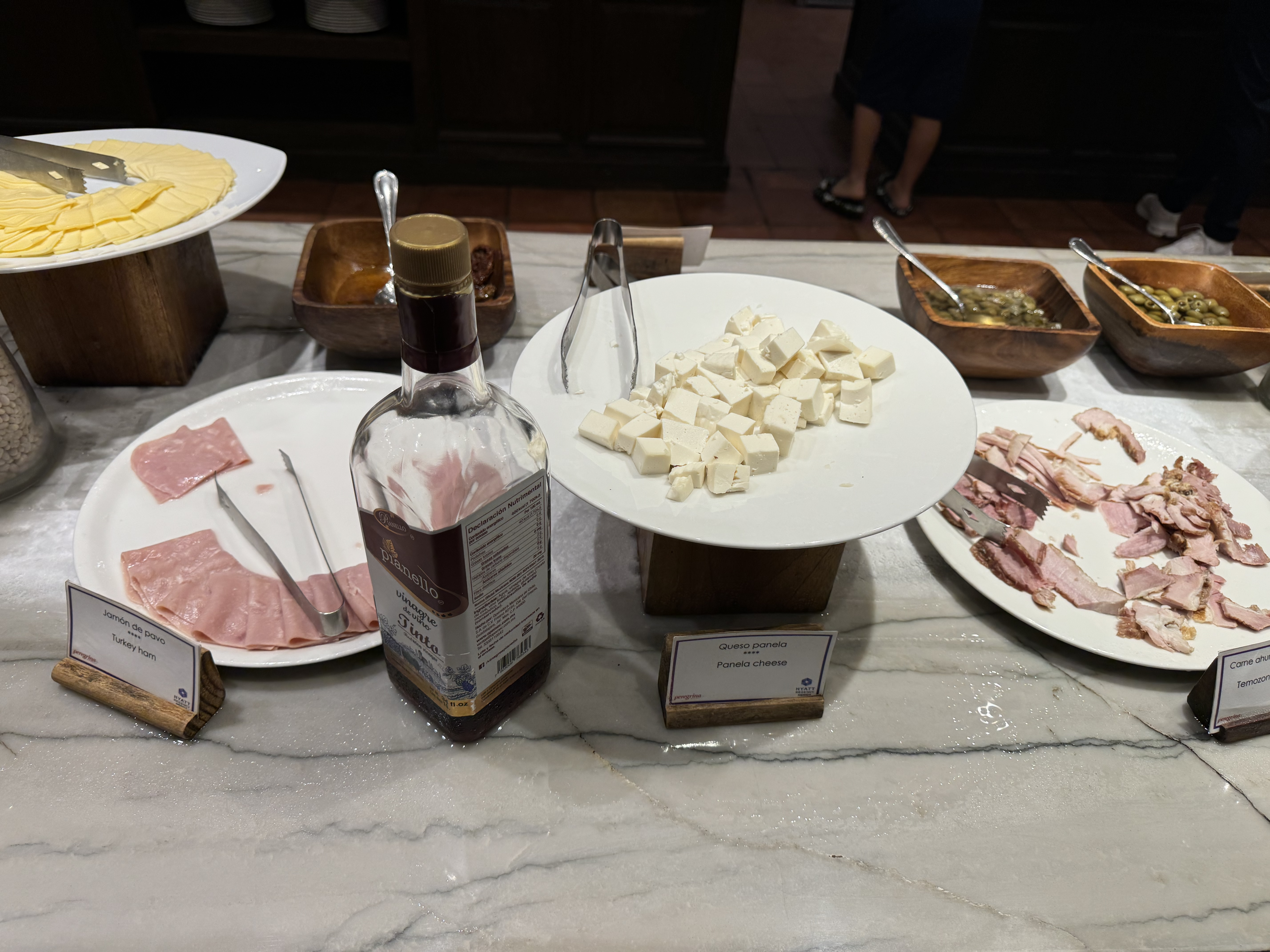 Hyatt Regency Merida Peregrina Bistro breakfast buffet cold cuts Hyatt Regency Merida Peregrina Bistro breakfast buffet cold cuts