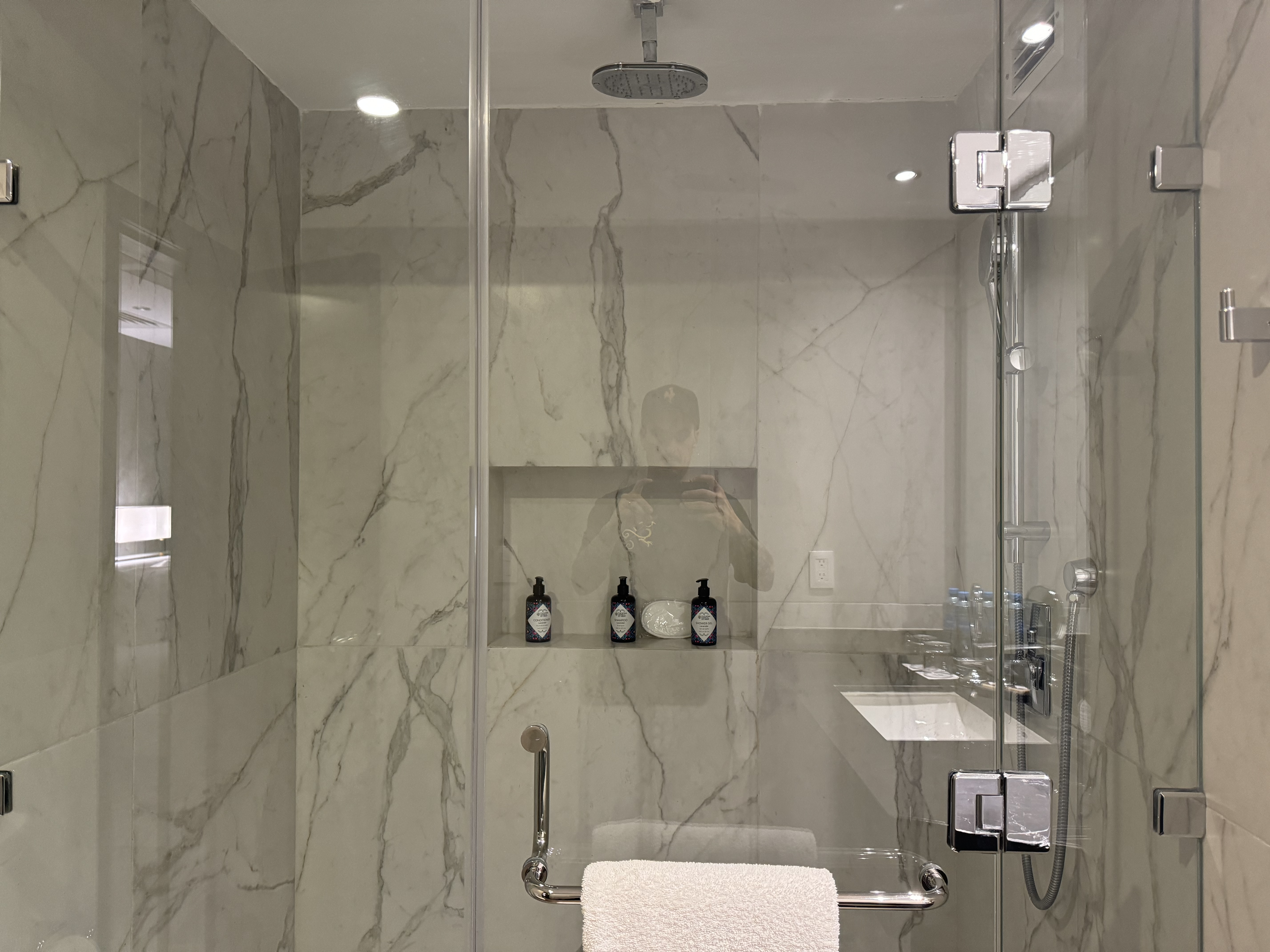 Hyatt Regency Merida bathroom shower Hyatt Regency Merida bathroom shower