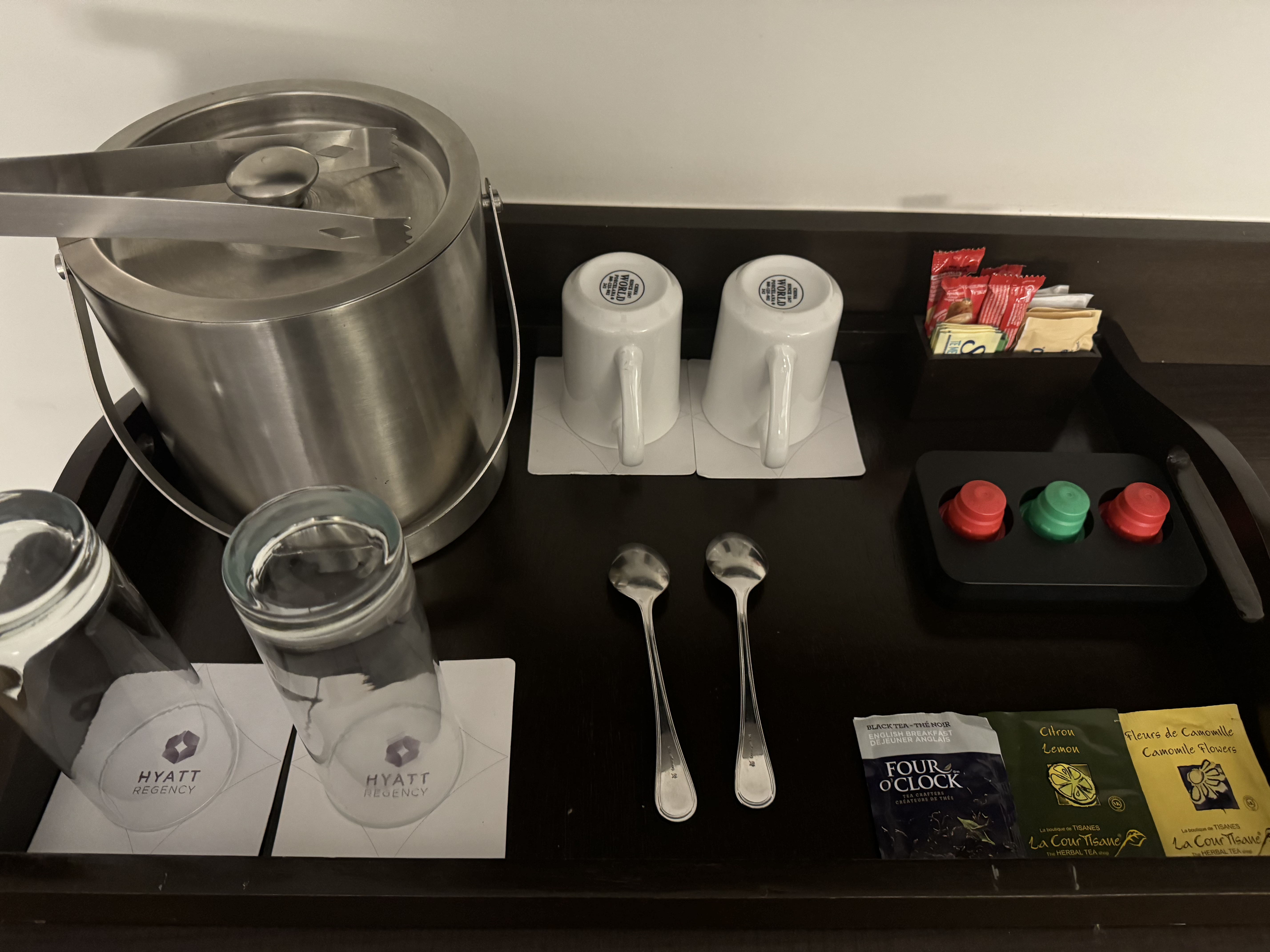 Hyatt Regency Merida bedroom coffee supplies Hyatt Regency Merida bedroom coffee supplies