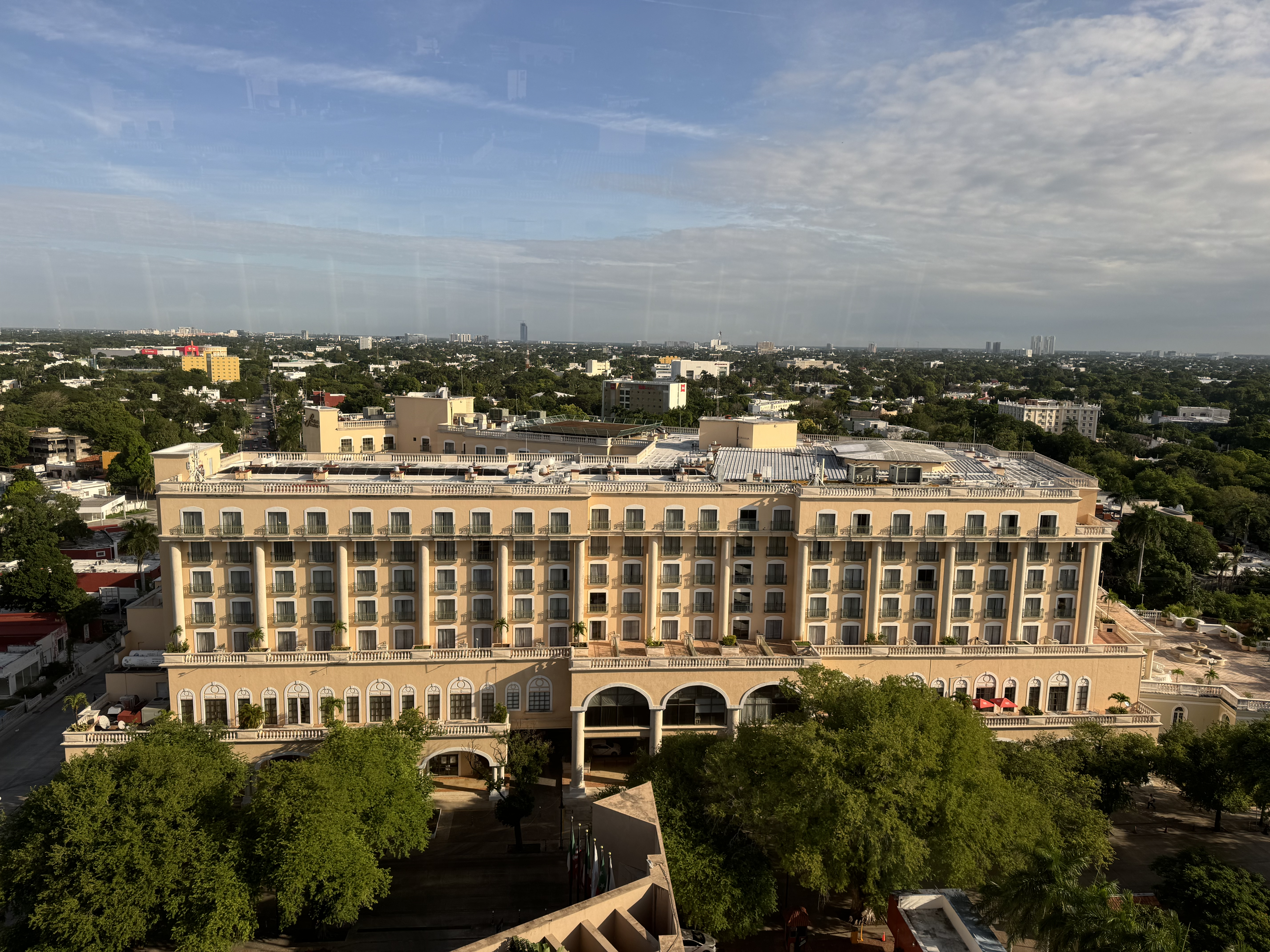 Hyatt Regency Merida bedroom view Hyatt Regency Merida bedroom view