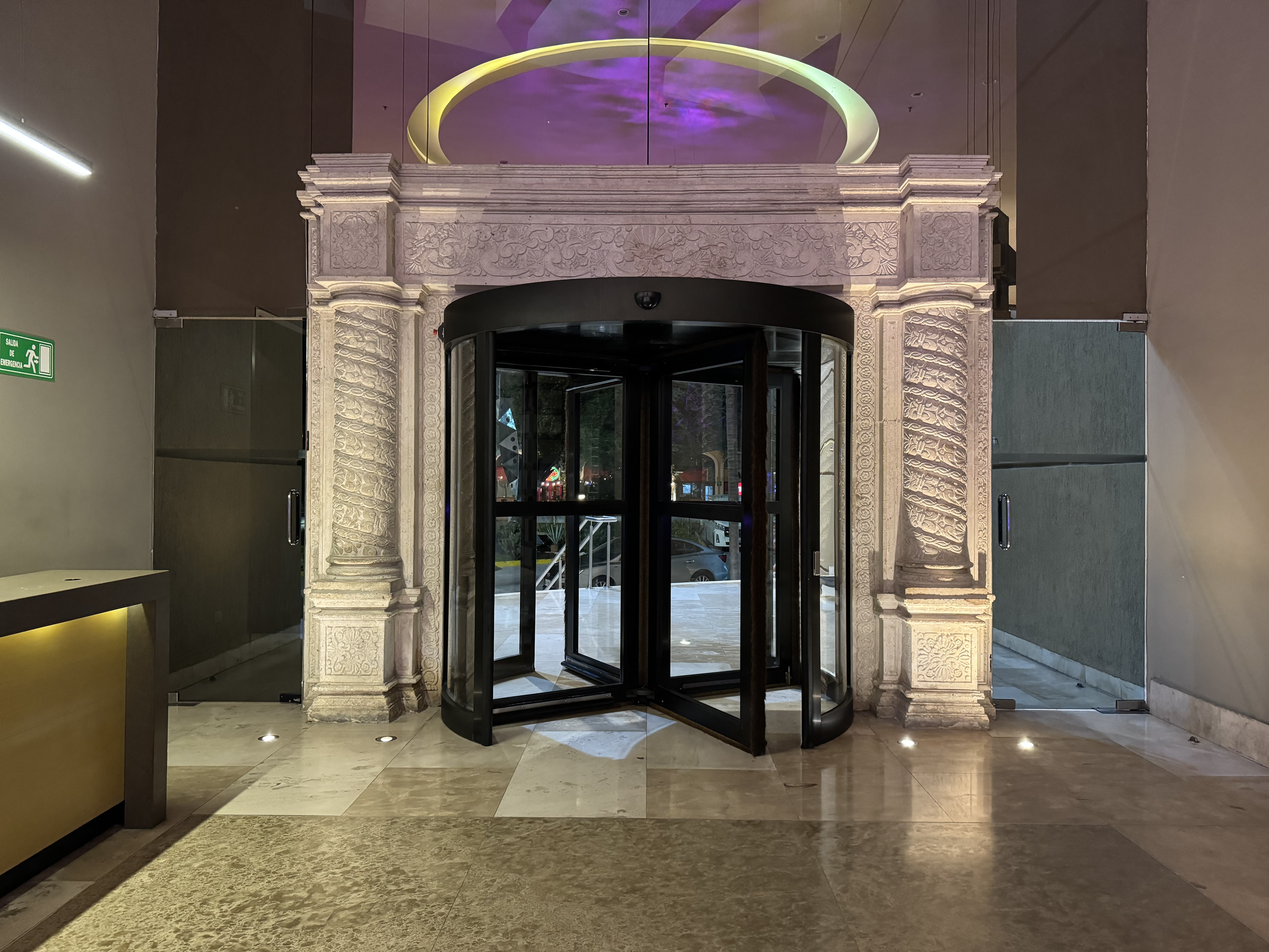 Hyatt Regency Merida lobby revolving door Hyatt Regency Merida lobby revolving door