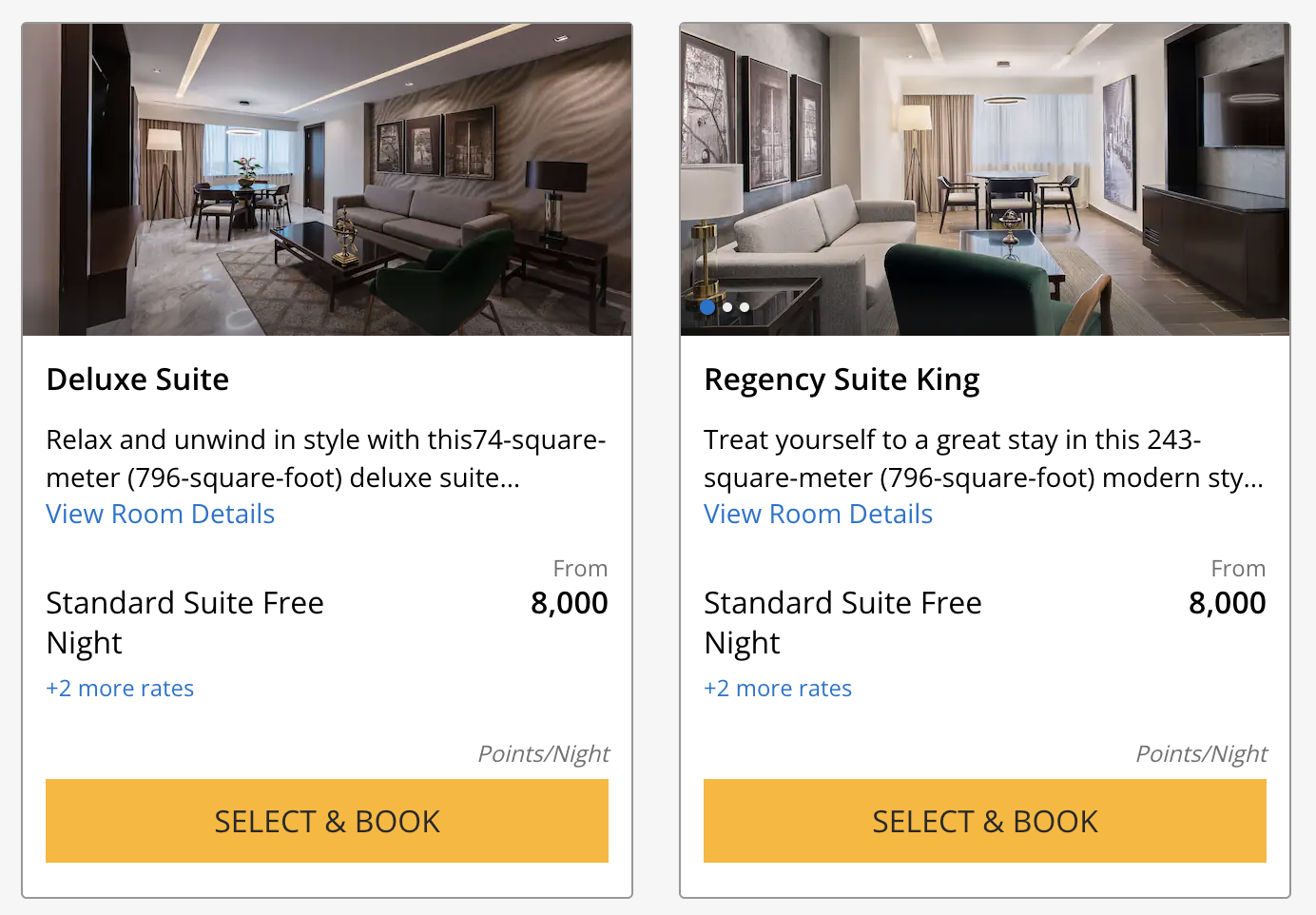 Hyatt Regency Merida suite points rate Hyatt Regency Merida suite points rate