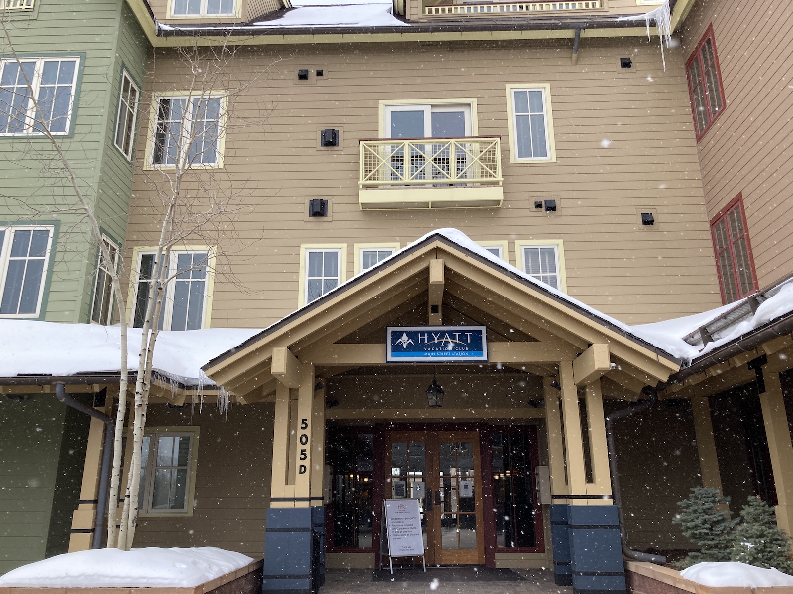 Hyatt Residence Club Ka’anapali Beach Hyatt Vacation Club Breckenridge entrance