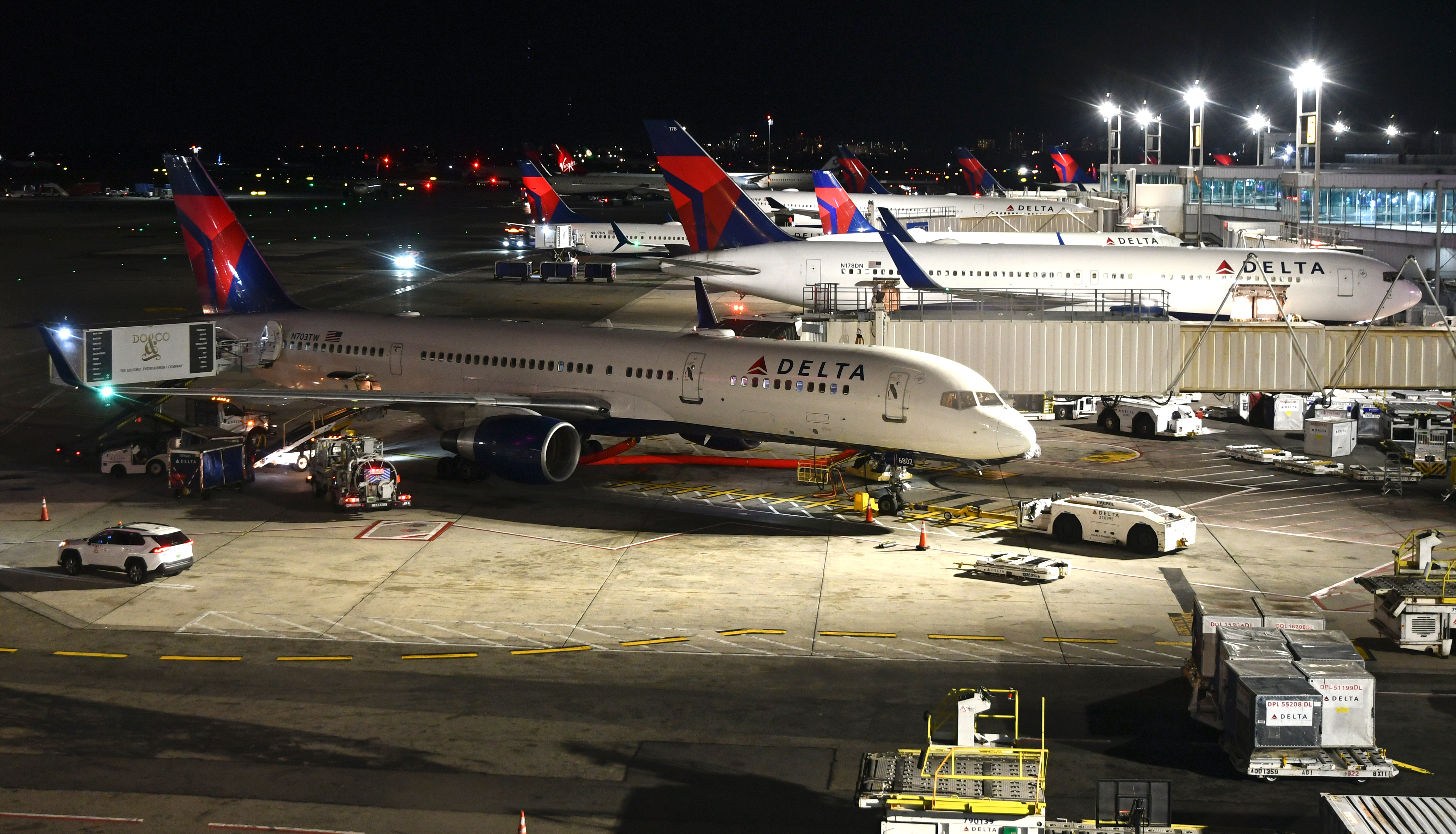 JFK Delta One Lounge Apron View