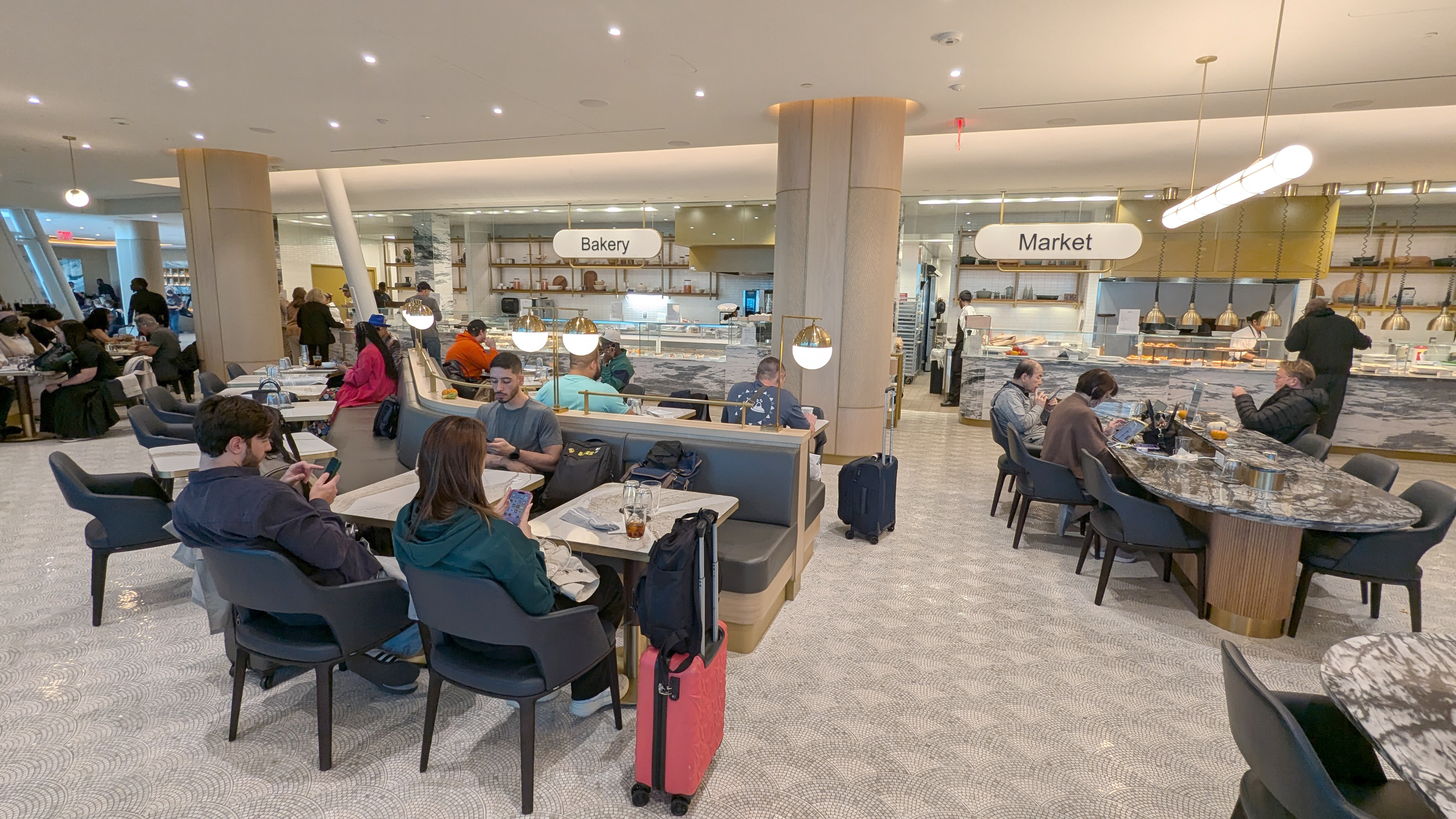JFK Delta One Lounge Market Area
