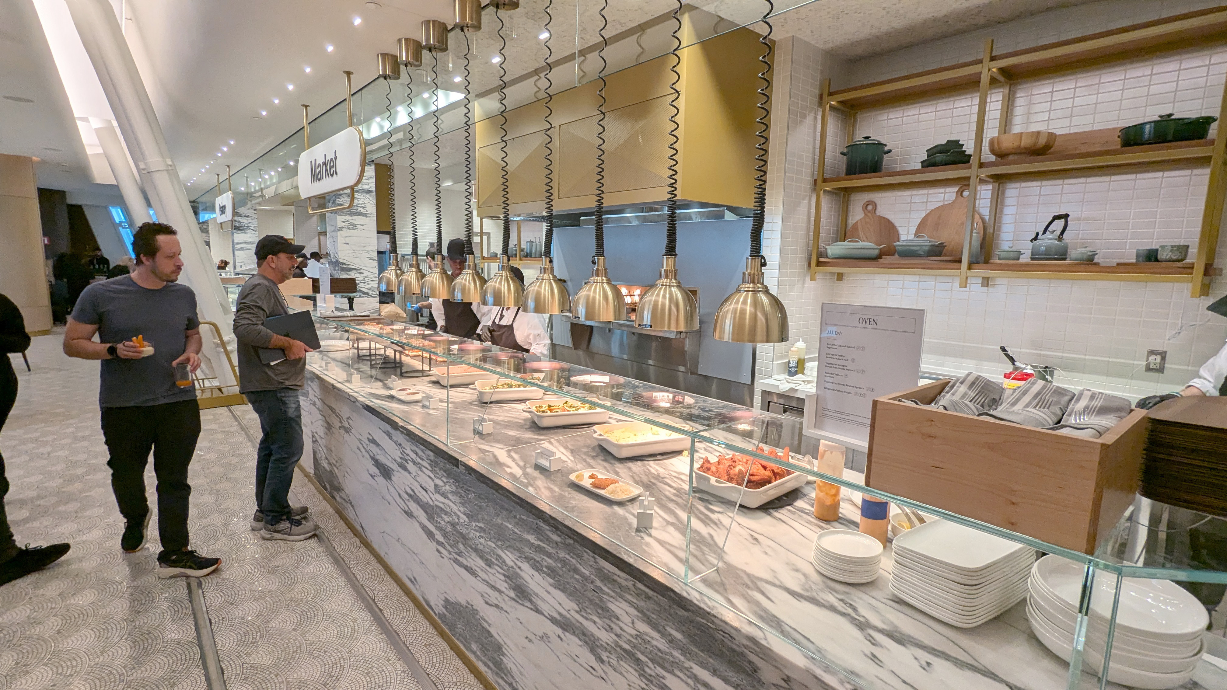 JFK Delta One Lounge Market Counter