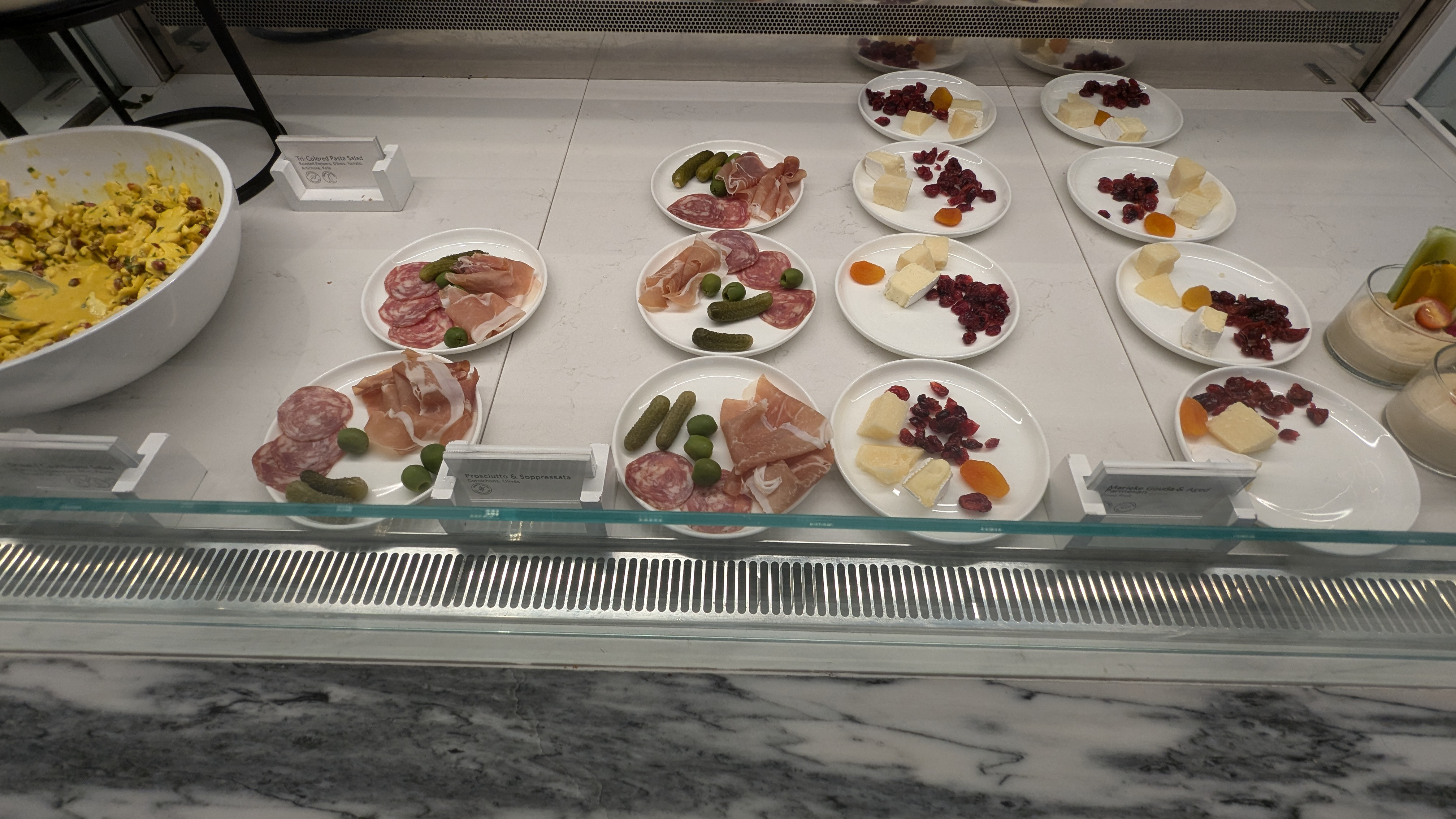 JFK Delta One Lounge Market Food