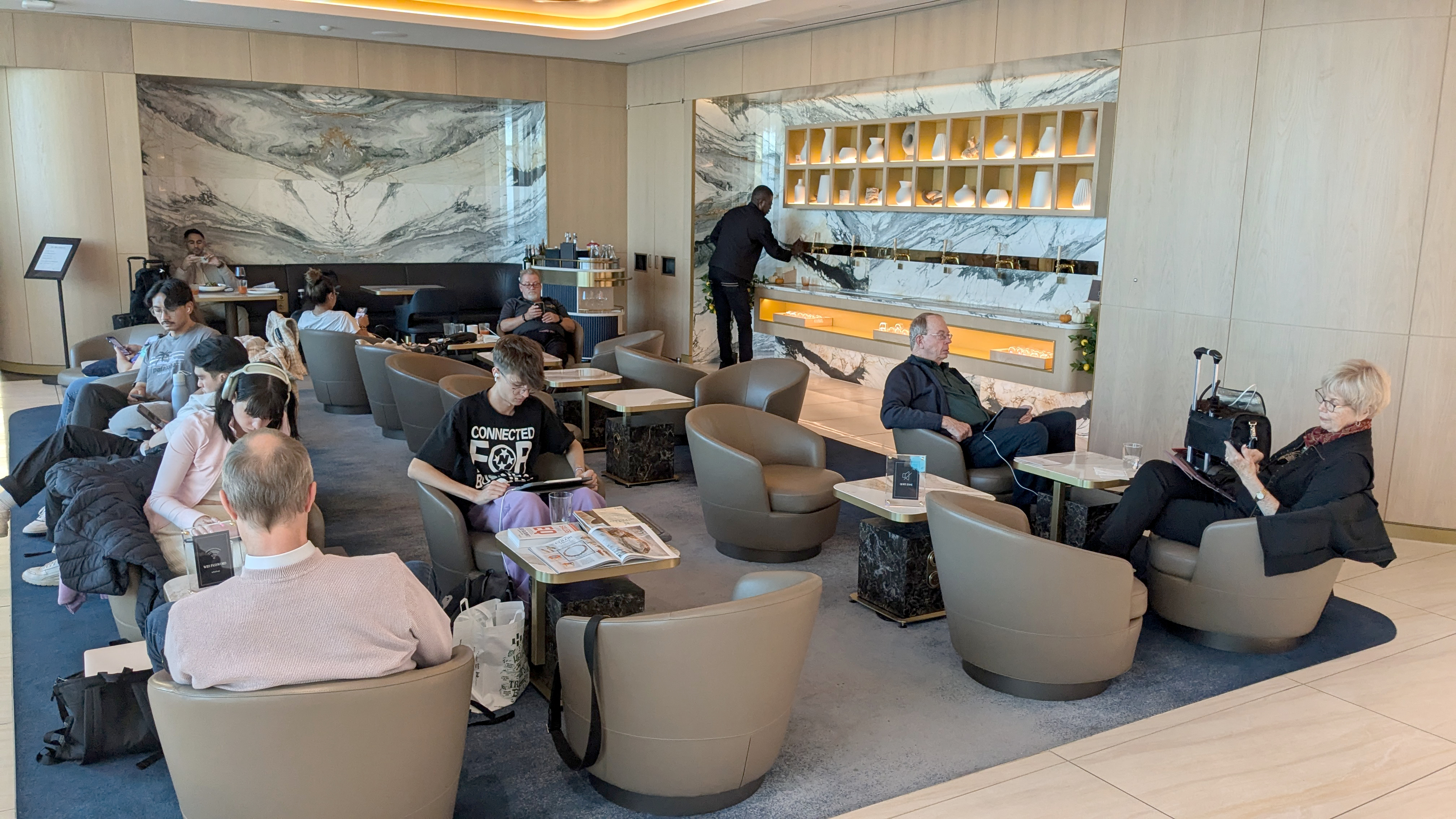JFK Delta One Lounge Quiet Zone