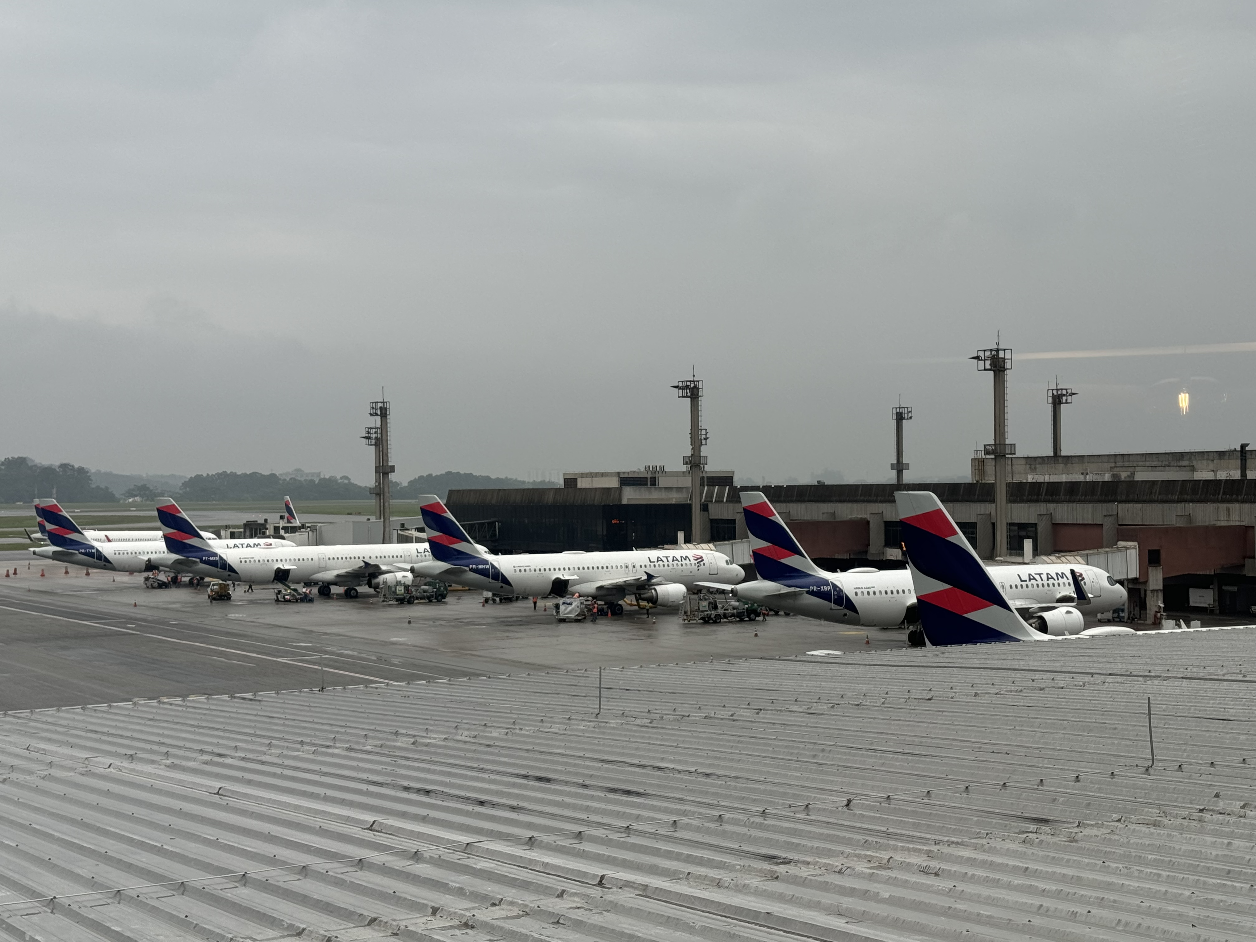 LATAM planes at Sao Paulo GRU