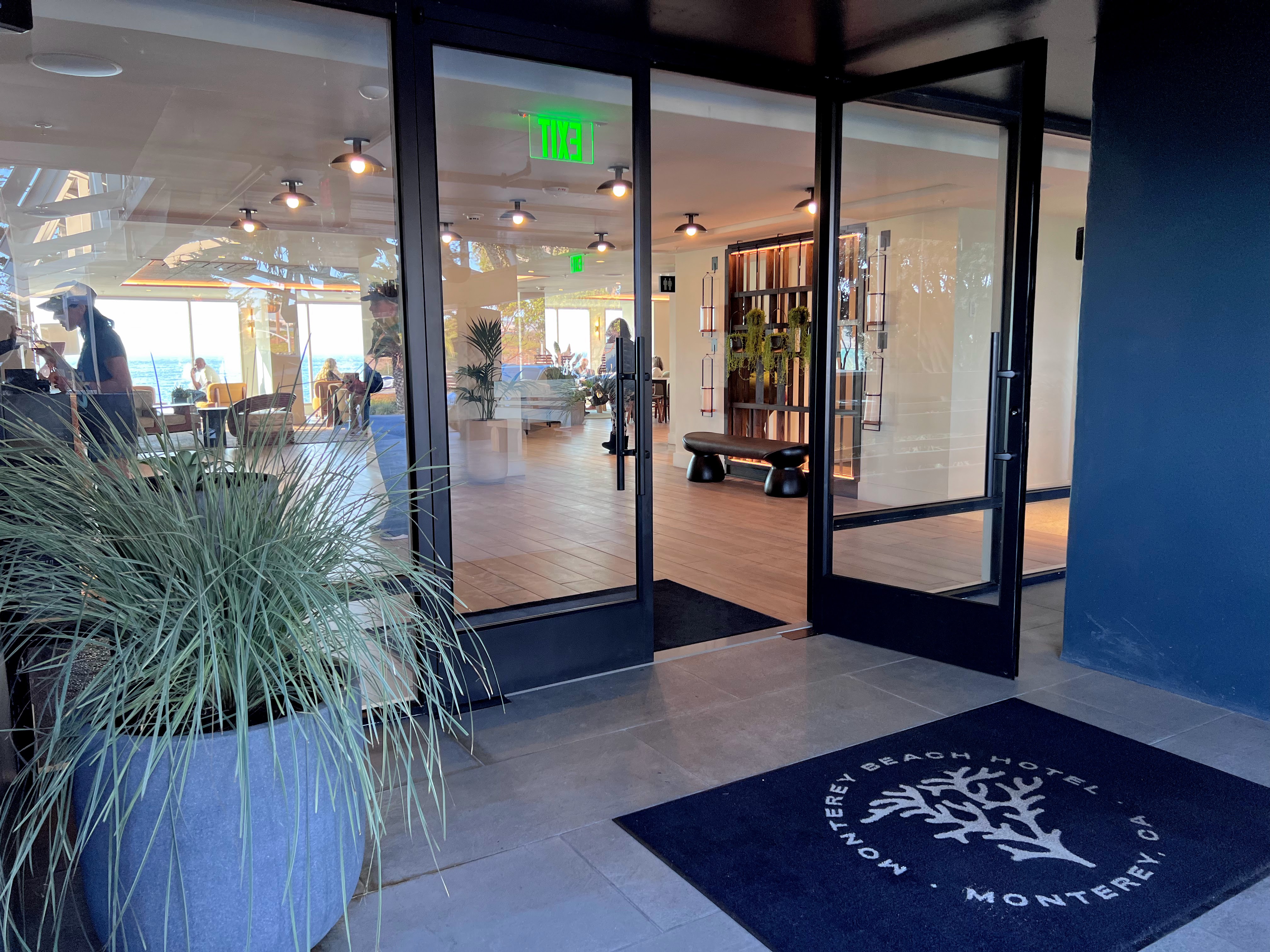 Monterey Beach Hotel entrance Monterey Beach Hotel entrance
