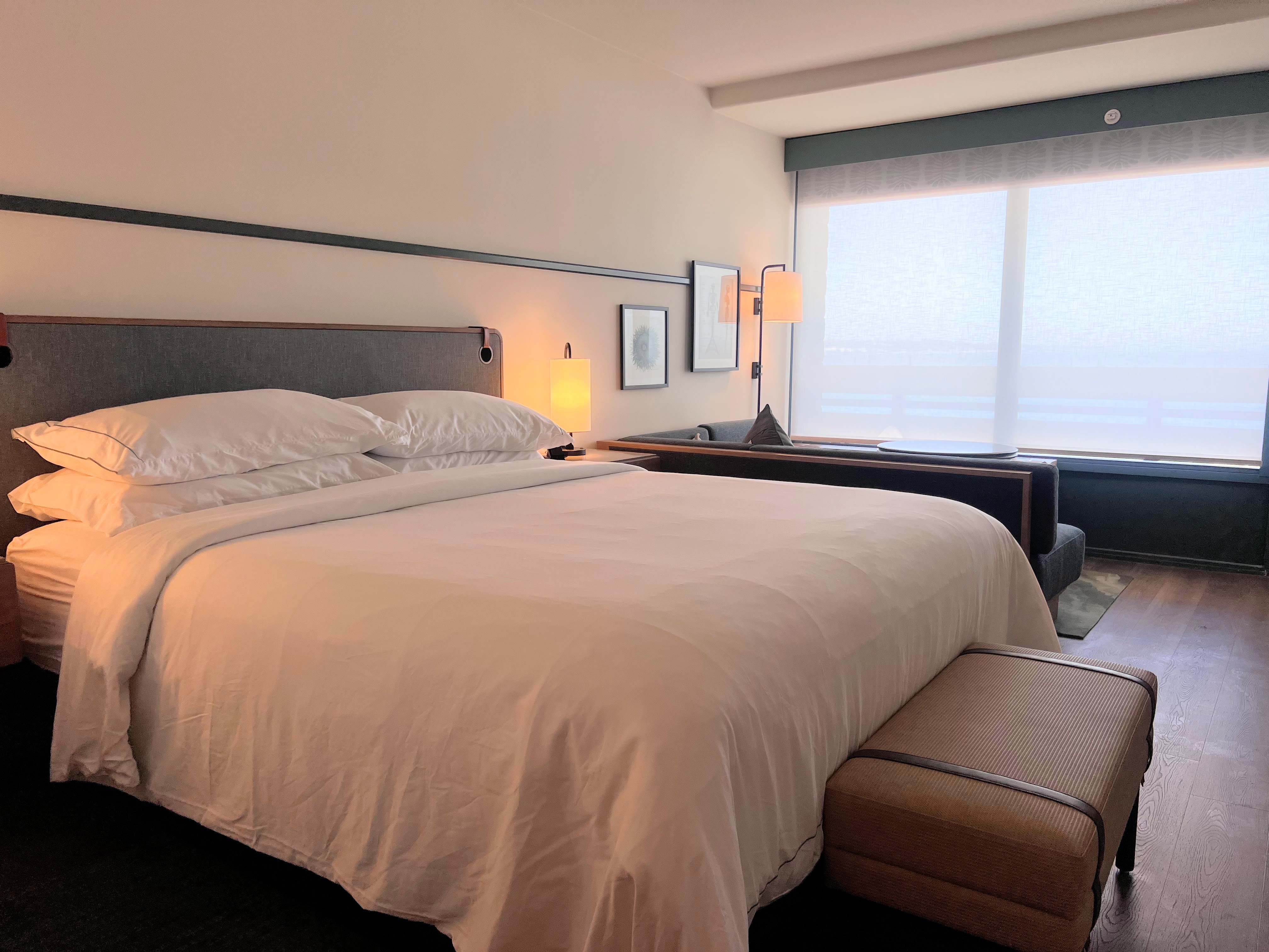 Monterey Beach Hotel guest room window Monterey Beach Hotel guest room window