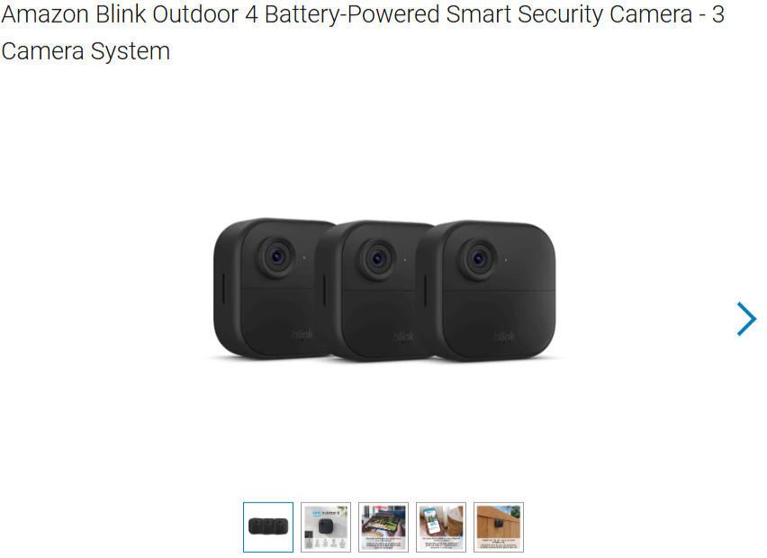 Outdoor cameras on Dell Outdoor cameras on Dell
