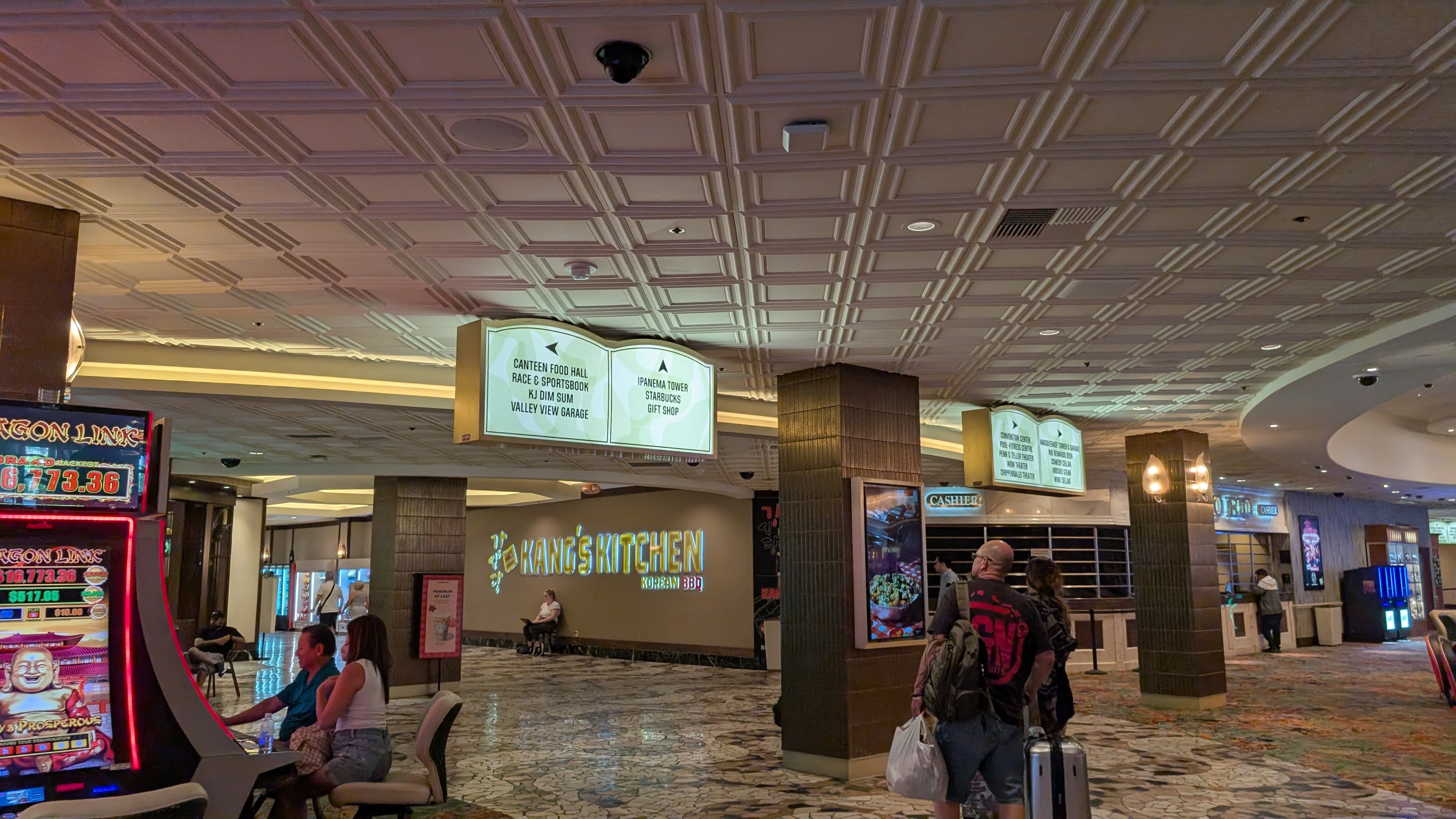 Rio Hotel Casino direction signs Rio Hotel Casino direction signs