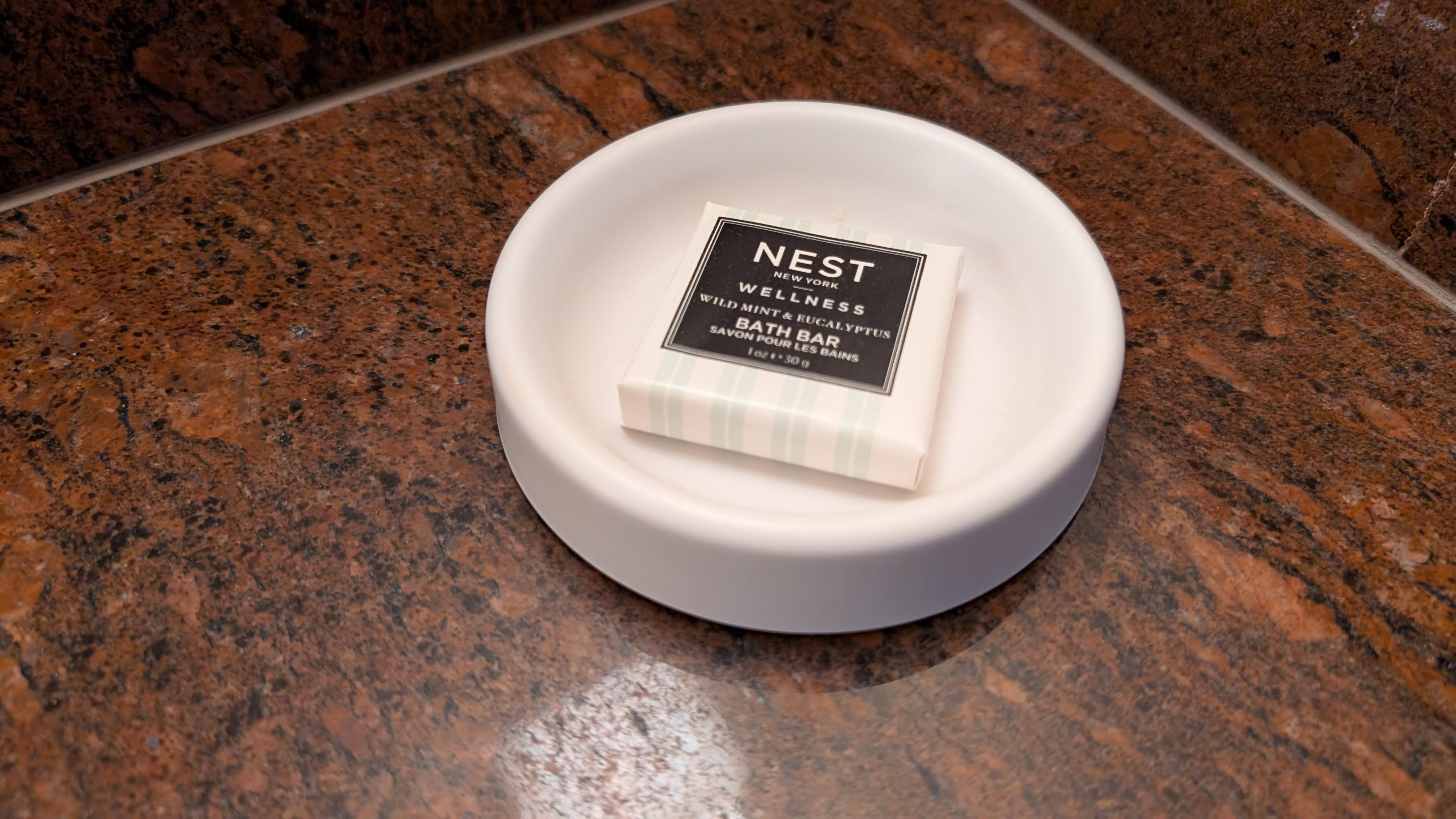 Rio Hotel Casino suite bathroom soap dish Rio Hotel Casino suite bathroom soap dish