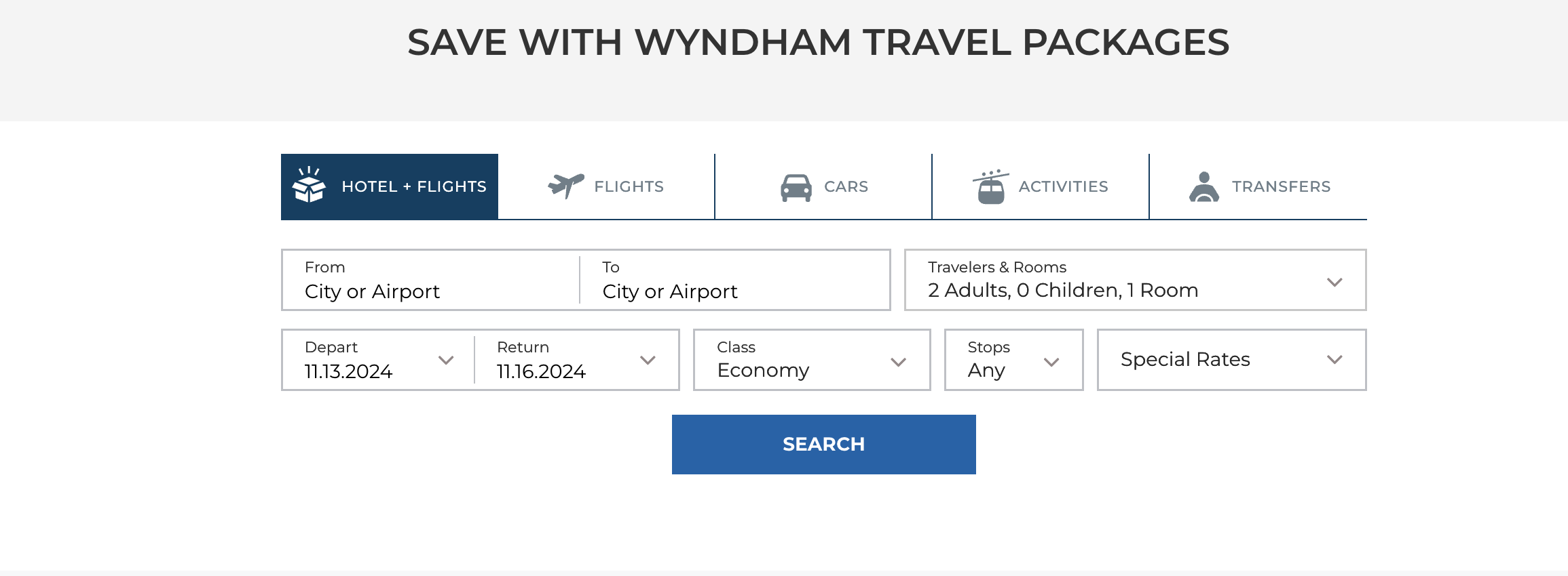 Screenshot 2024 11 12 at 10.58.48 AM Wyndham Travel Packages