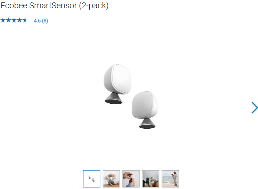 Smart thermostat sensors on Dell Smart thermostat sensors on Dell