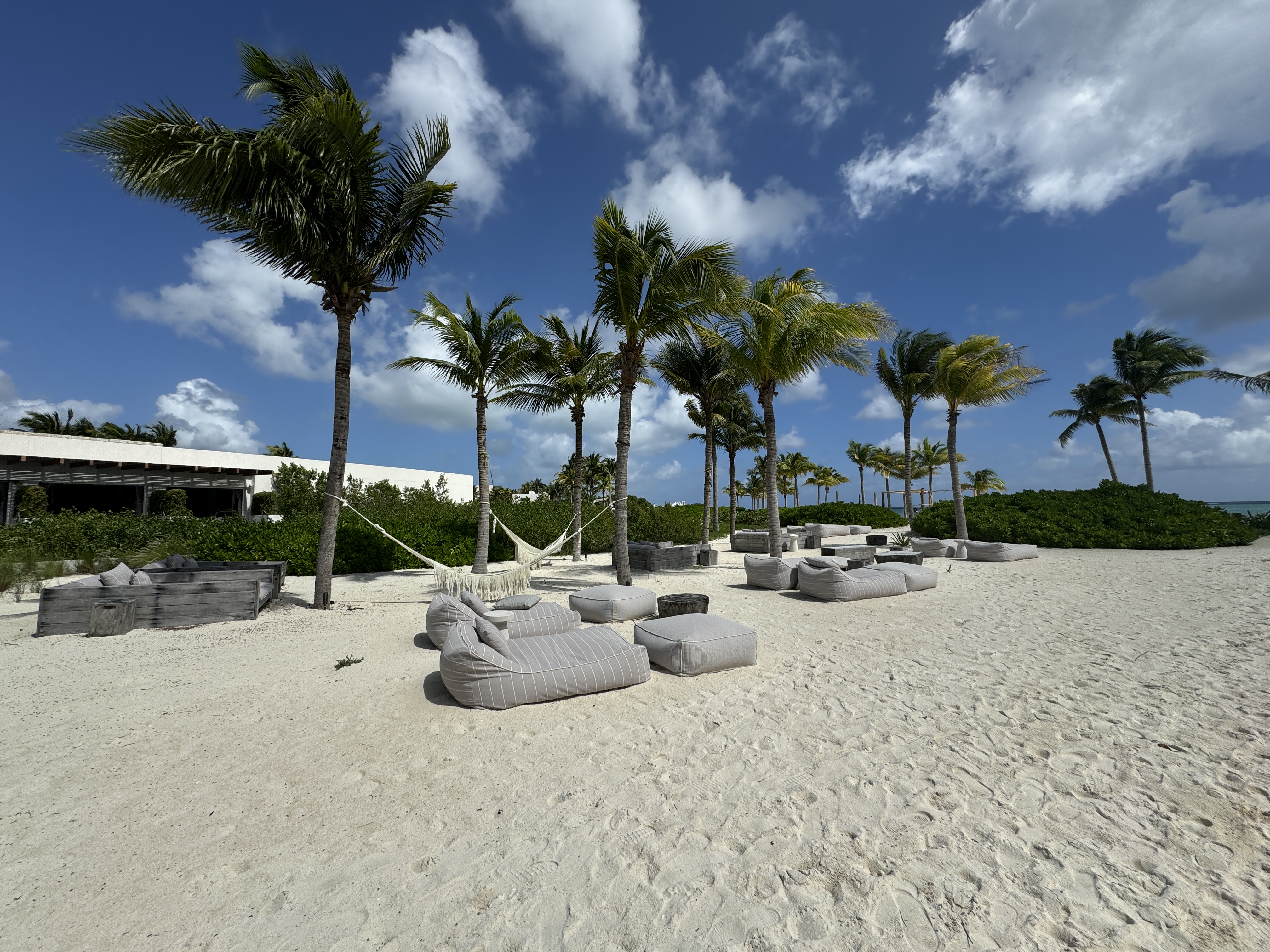 St. Regis Kanai beach sand area seating St. Regis Kanai beach sand area seating