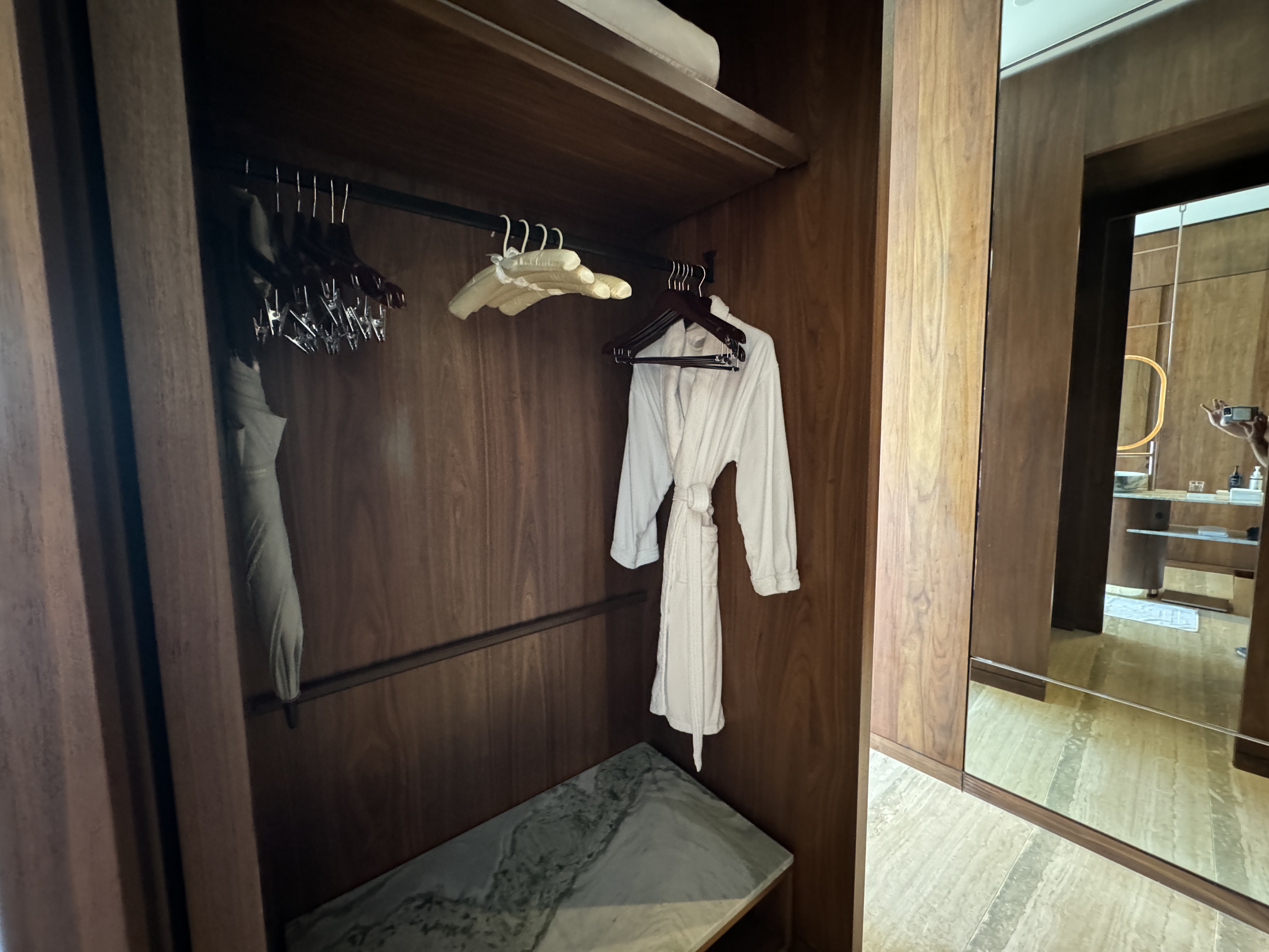 St. Regis Kanai closet St. Regis Kanai closet