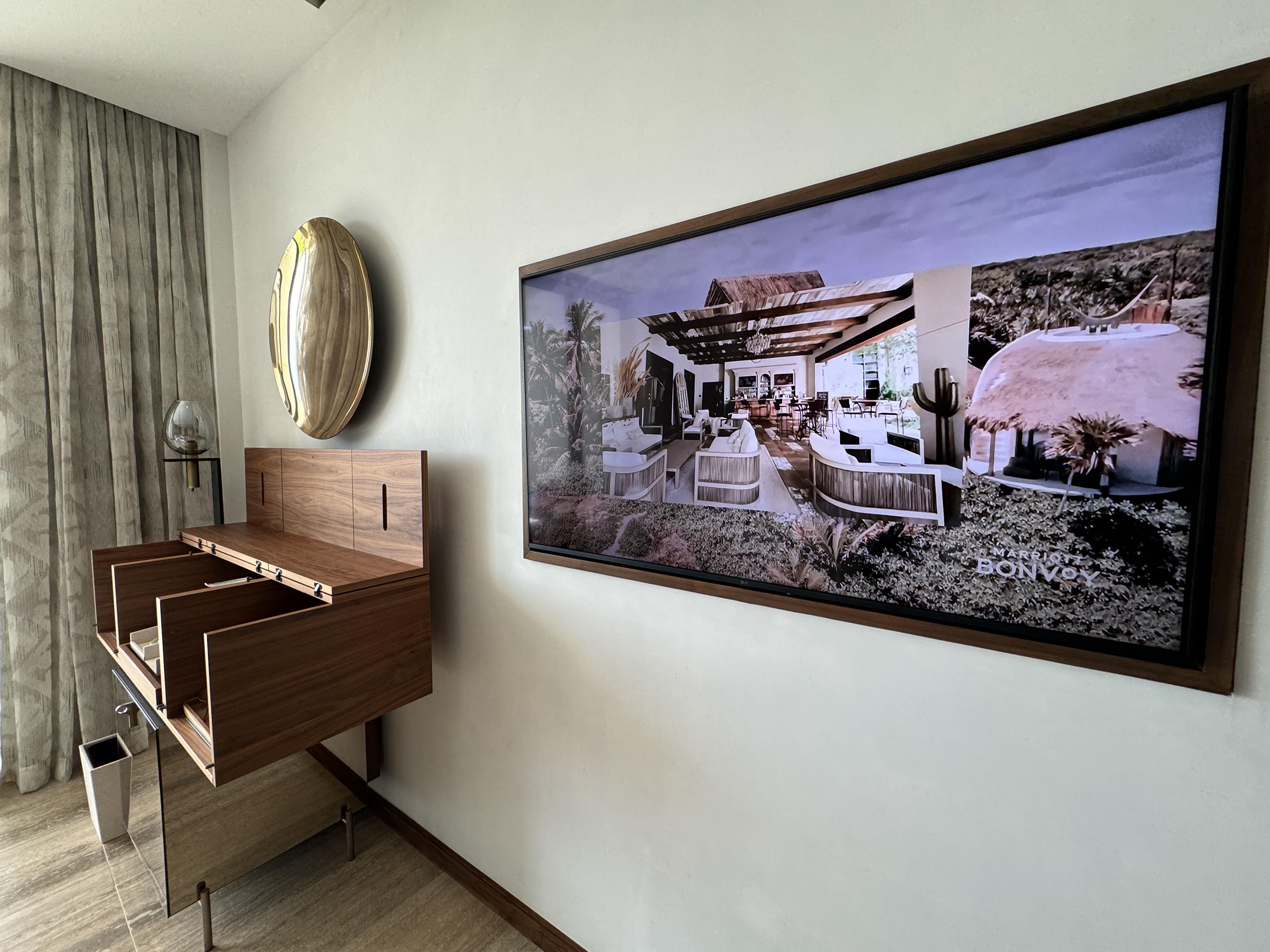 St. Regis Kanai room TV St. Regis Kanai room TV