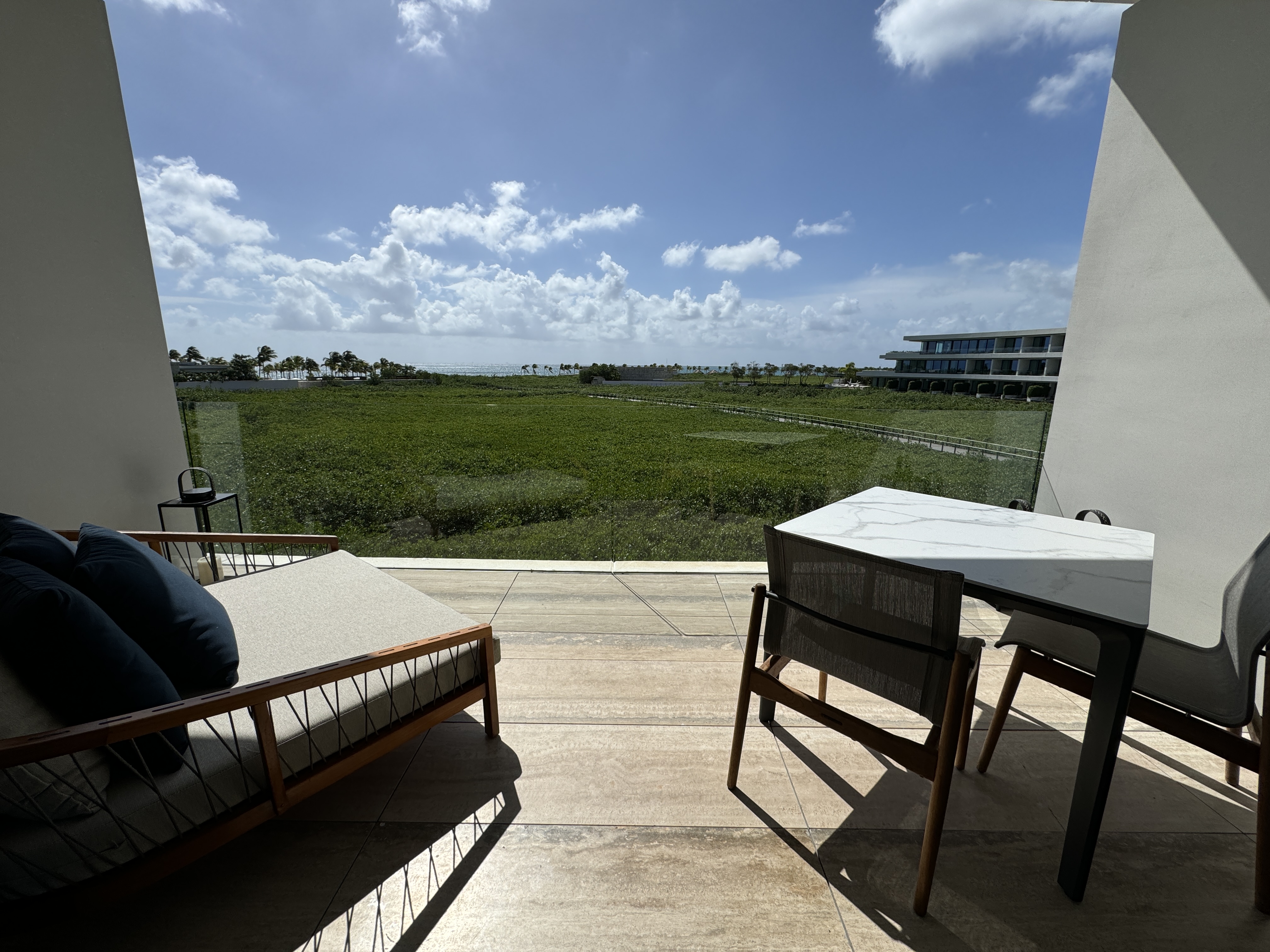 St. Regis Kanai terrace view St. Regis Kanai terrace view