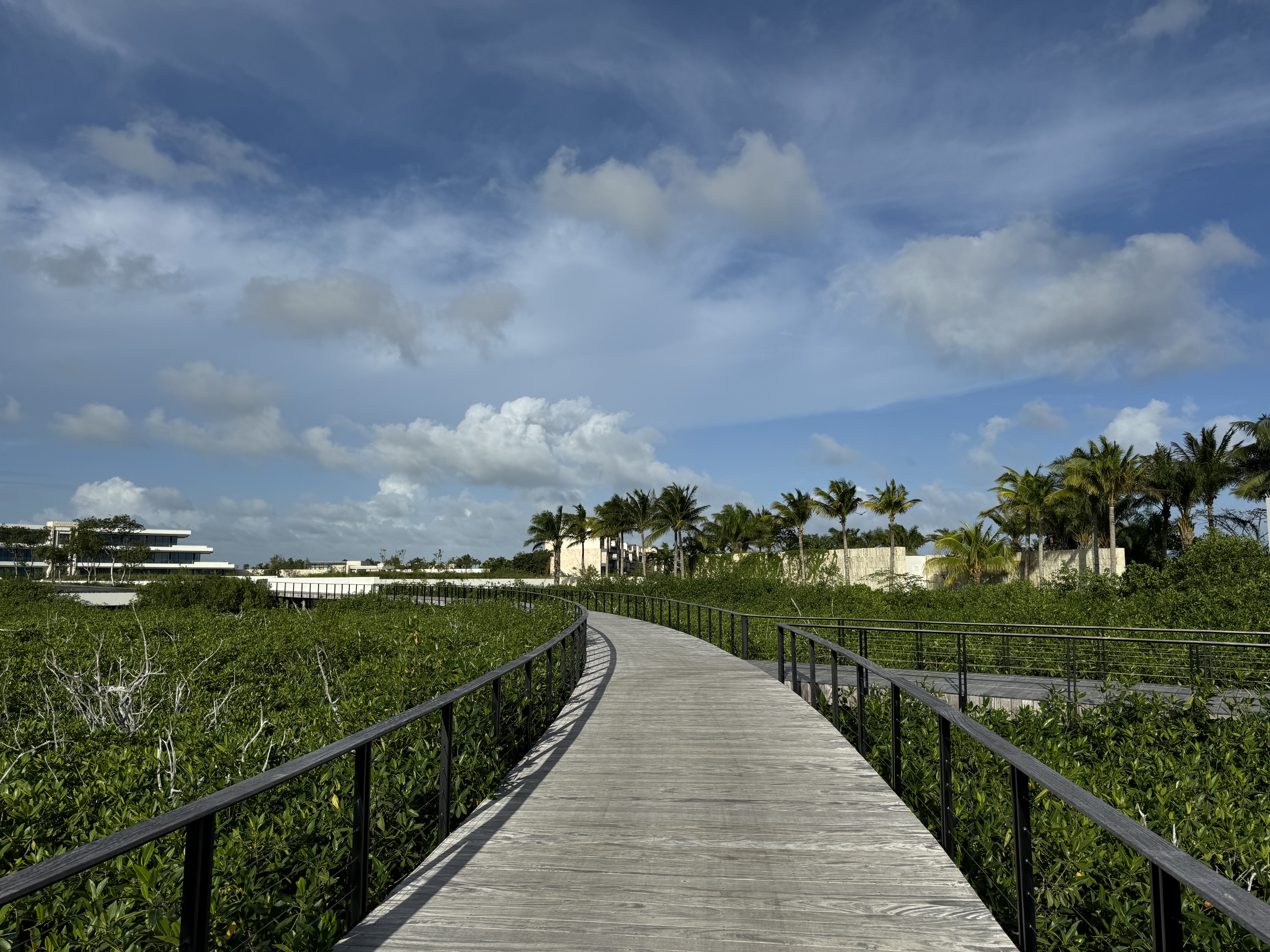 St. Regis Kanai walkway wooden St. Regis Kanai walkway wooden