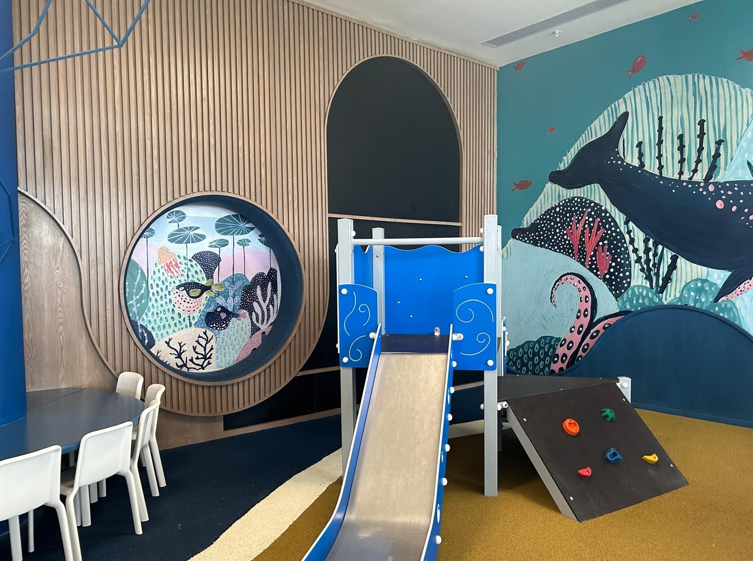 Toddler Travel 2 Play area in airport lounge