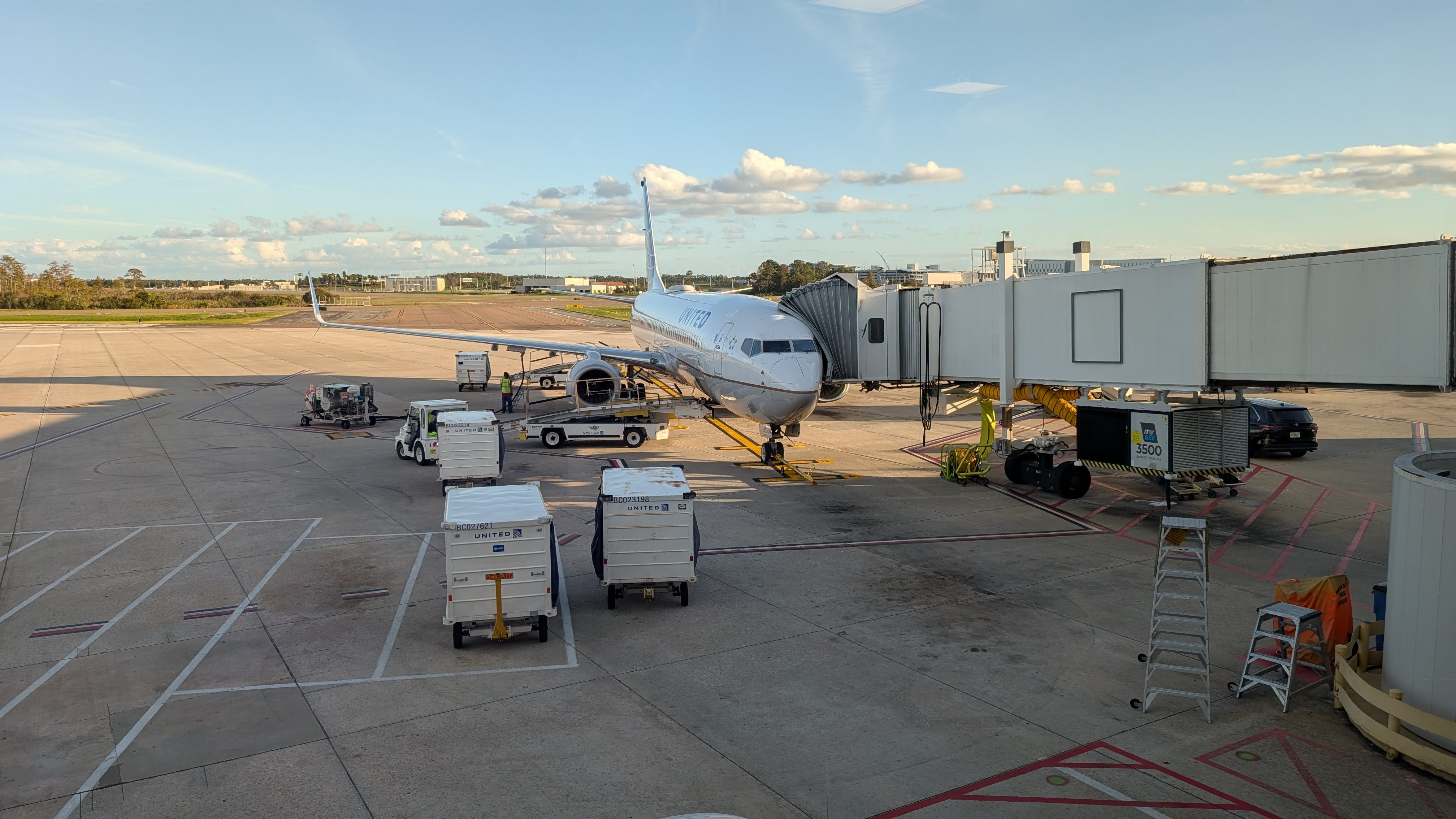 United IAH to MCO arrival in Orlando
