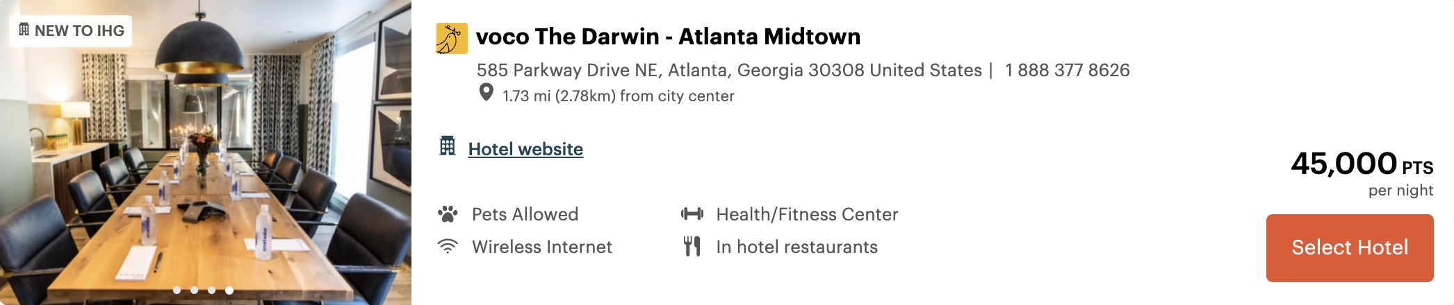 Voco atlanta points Voco atlanta points