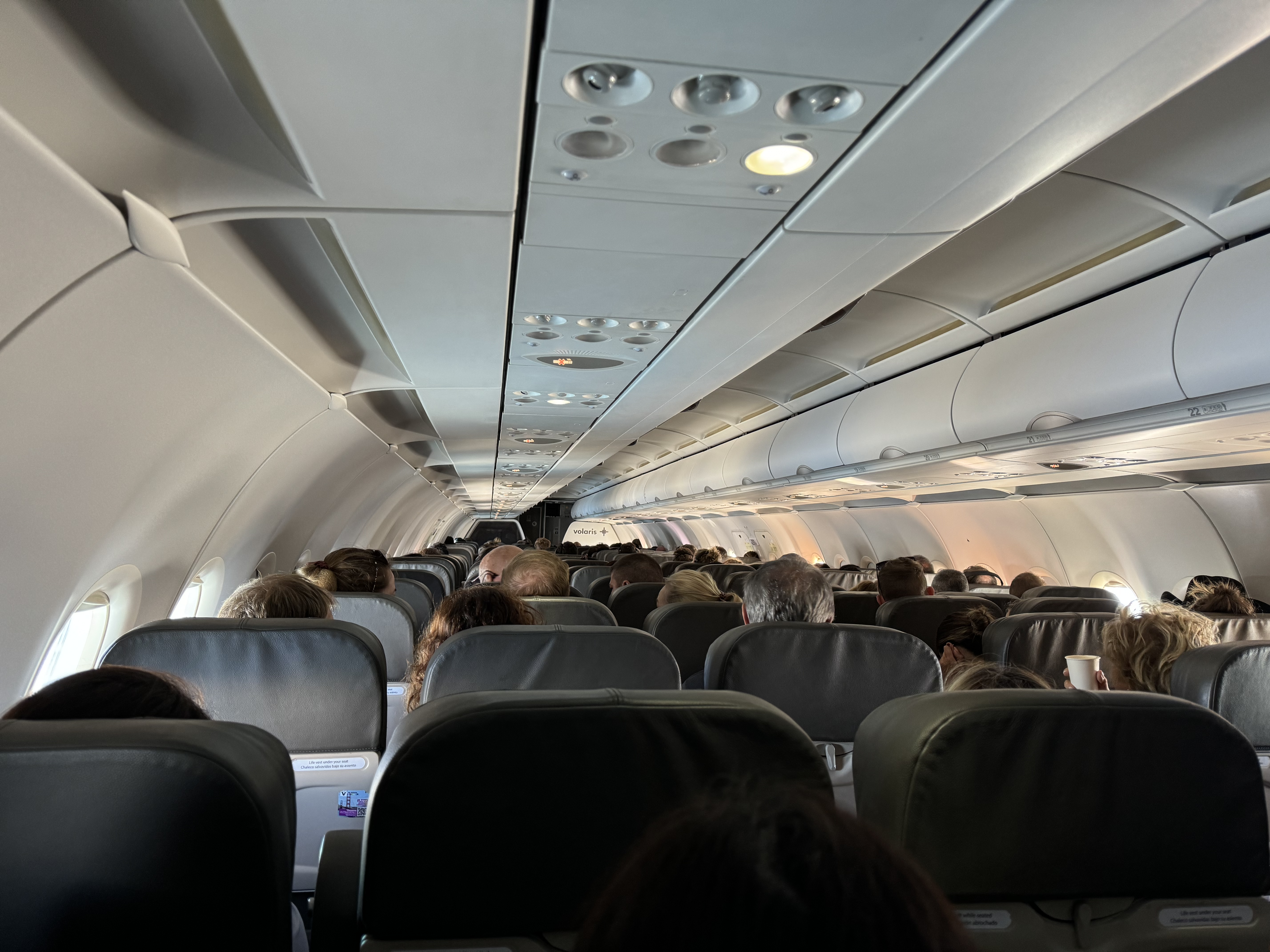 Volaris economy cabin Volaris economy cabin
