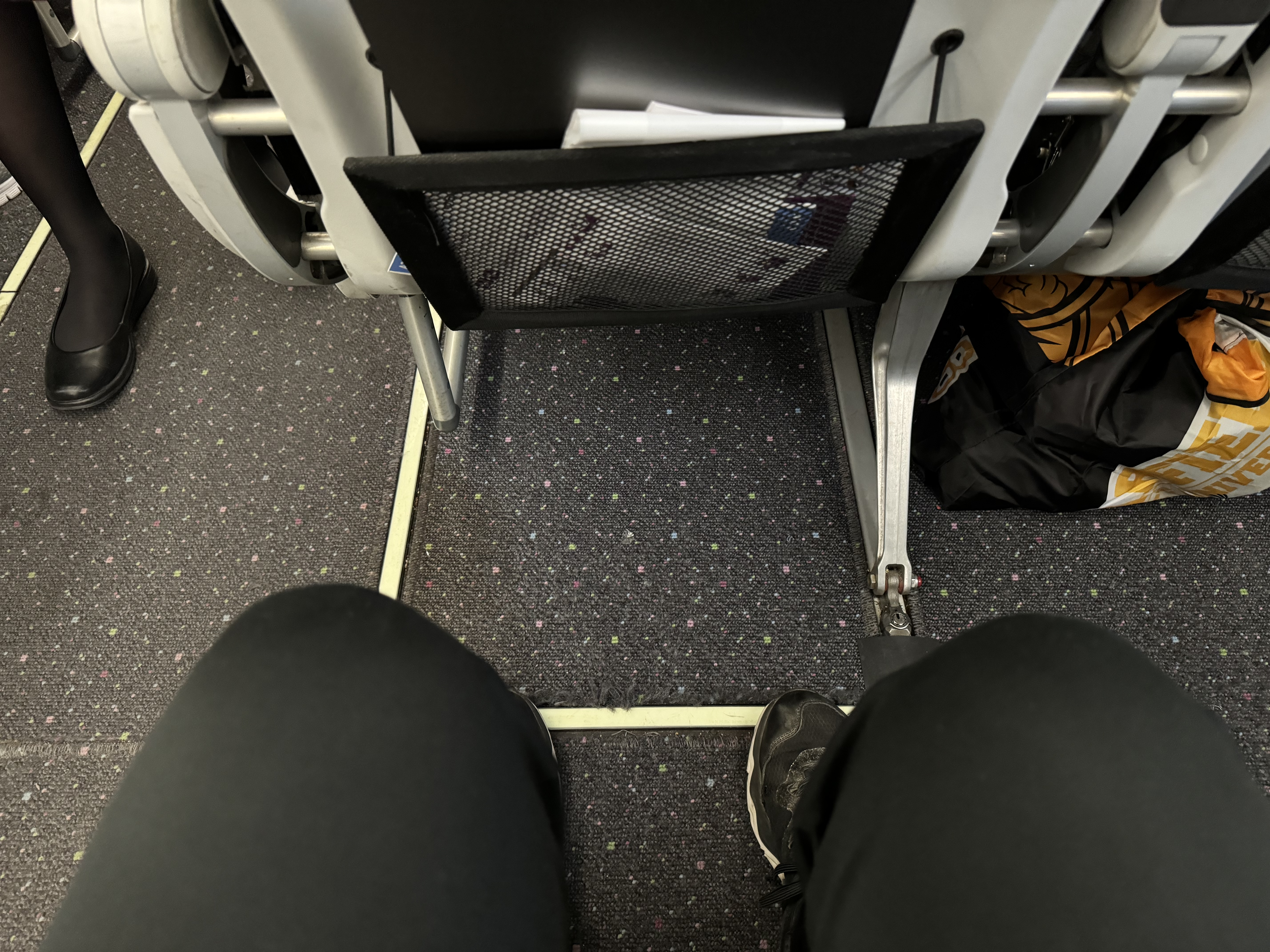 Volaris economy space at knees exit row Volaris economy space at knees exit row