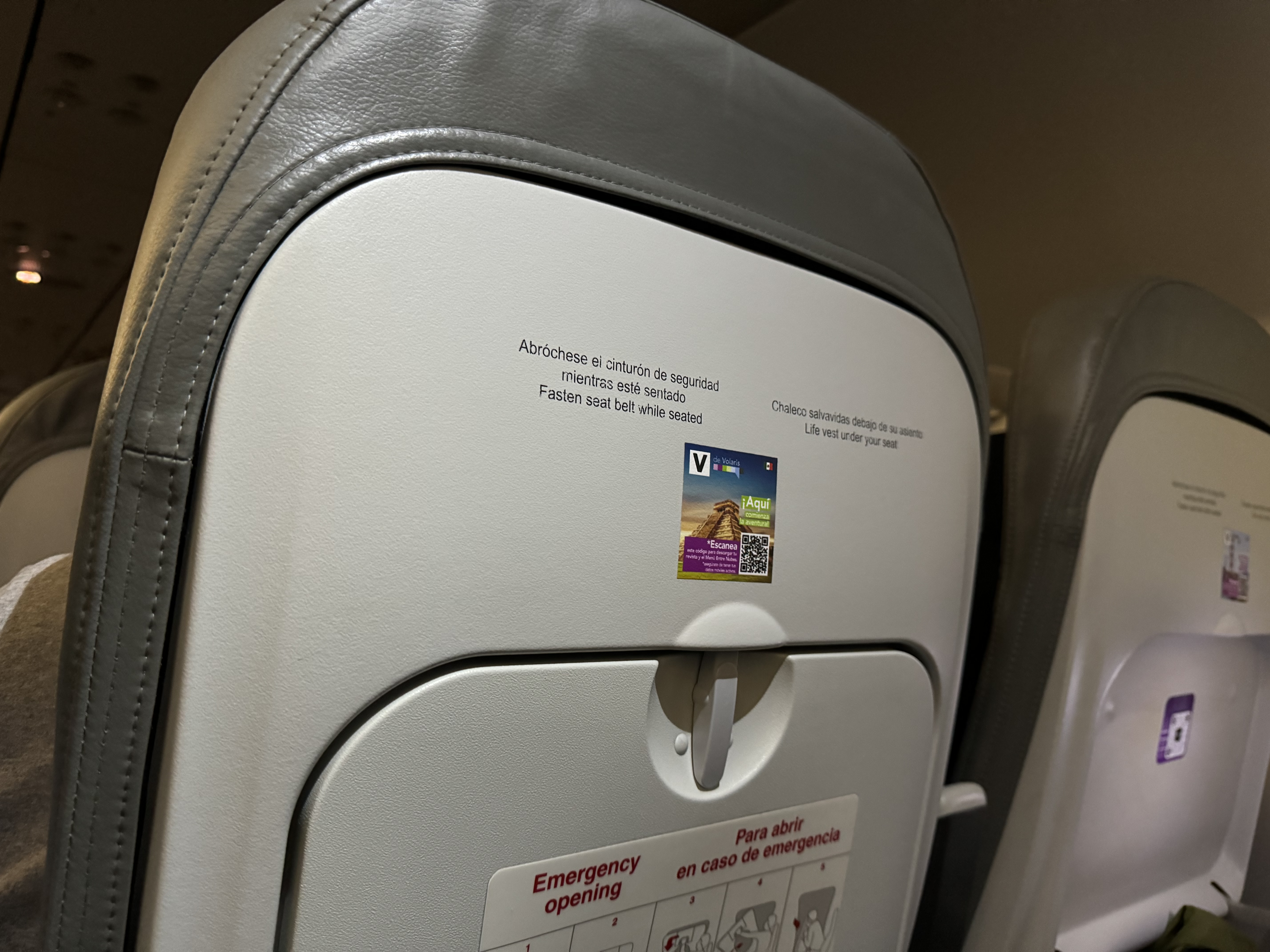 Volaris seat padding Volaris seat padding