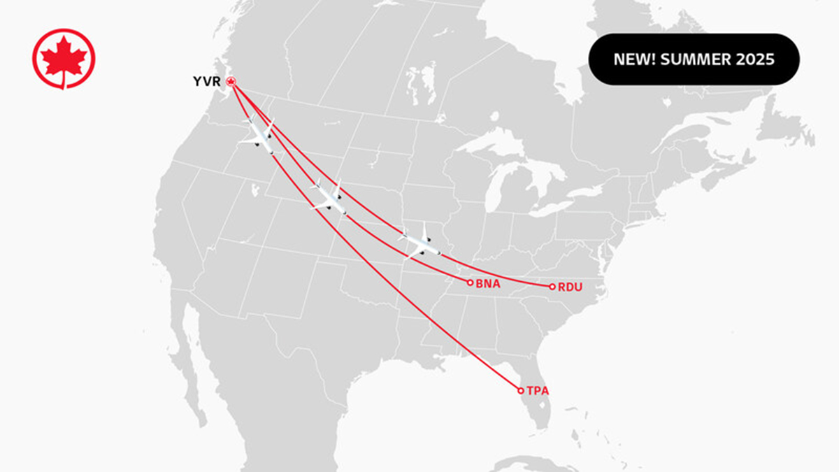 Air Canada Rolls Out Comprehensive Transborder Schedule Air Canada Rolls Out Comprehensive Transborder Schedule