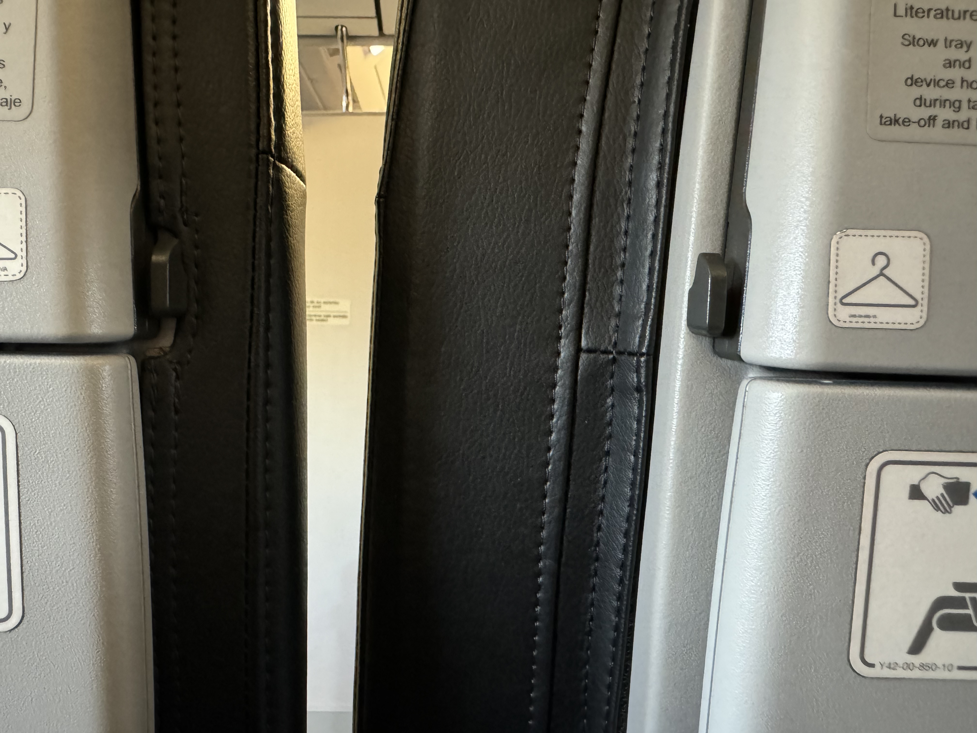 Avianca A320 premium seats coat hook Avianca A320 premium seats coat hook