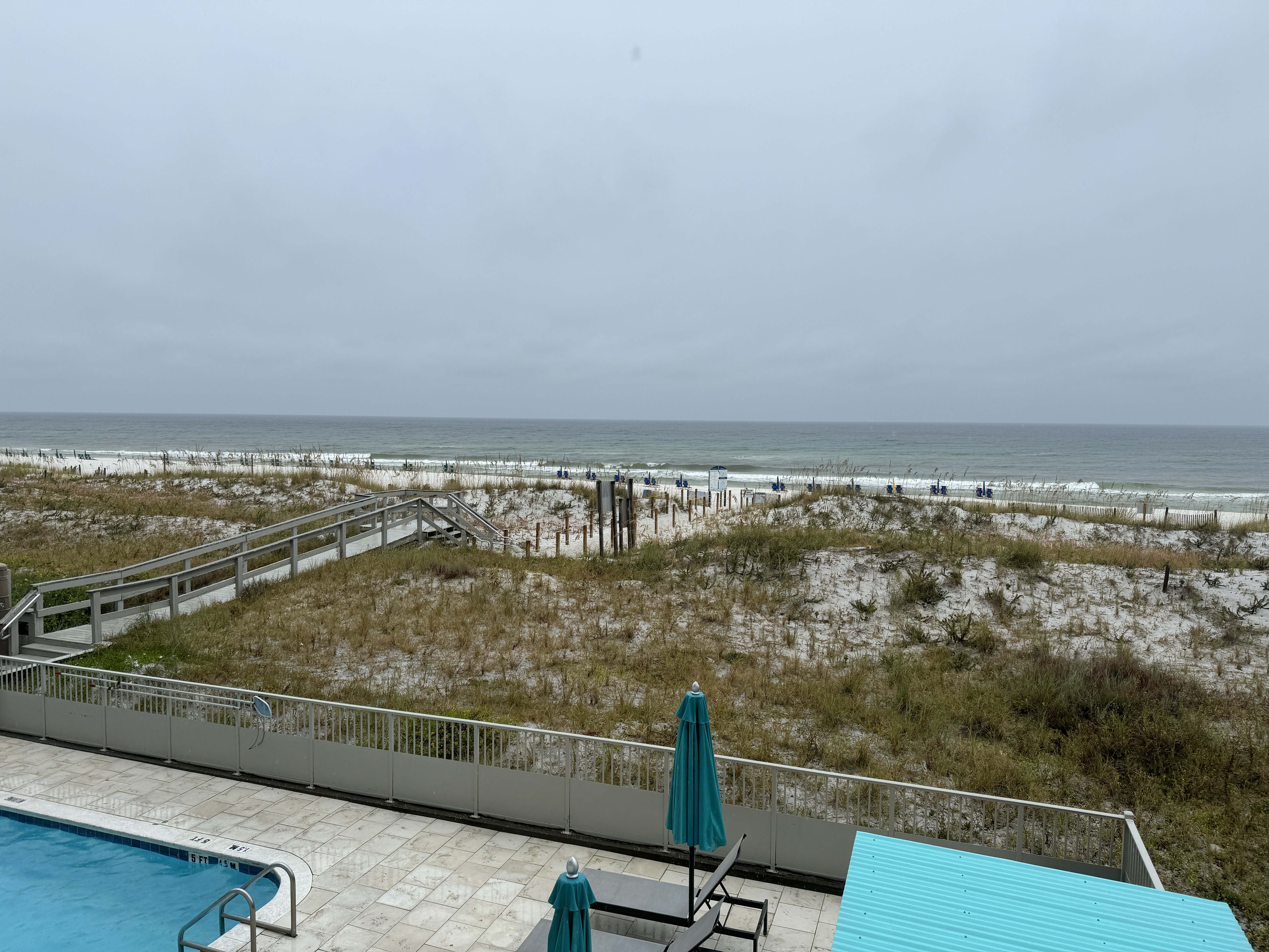 Beal House Fort Walton Beachfront, Tapestry Collection by Hilton Gust Room Balcony View of Gulf.