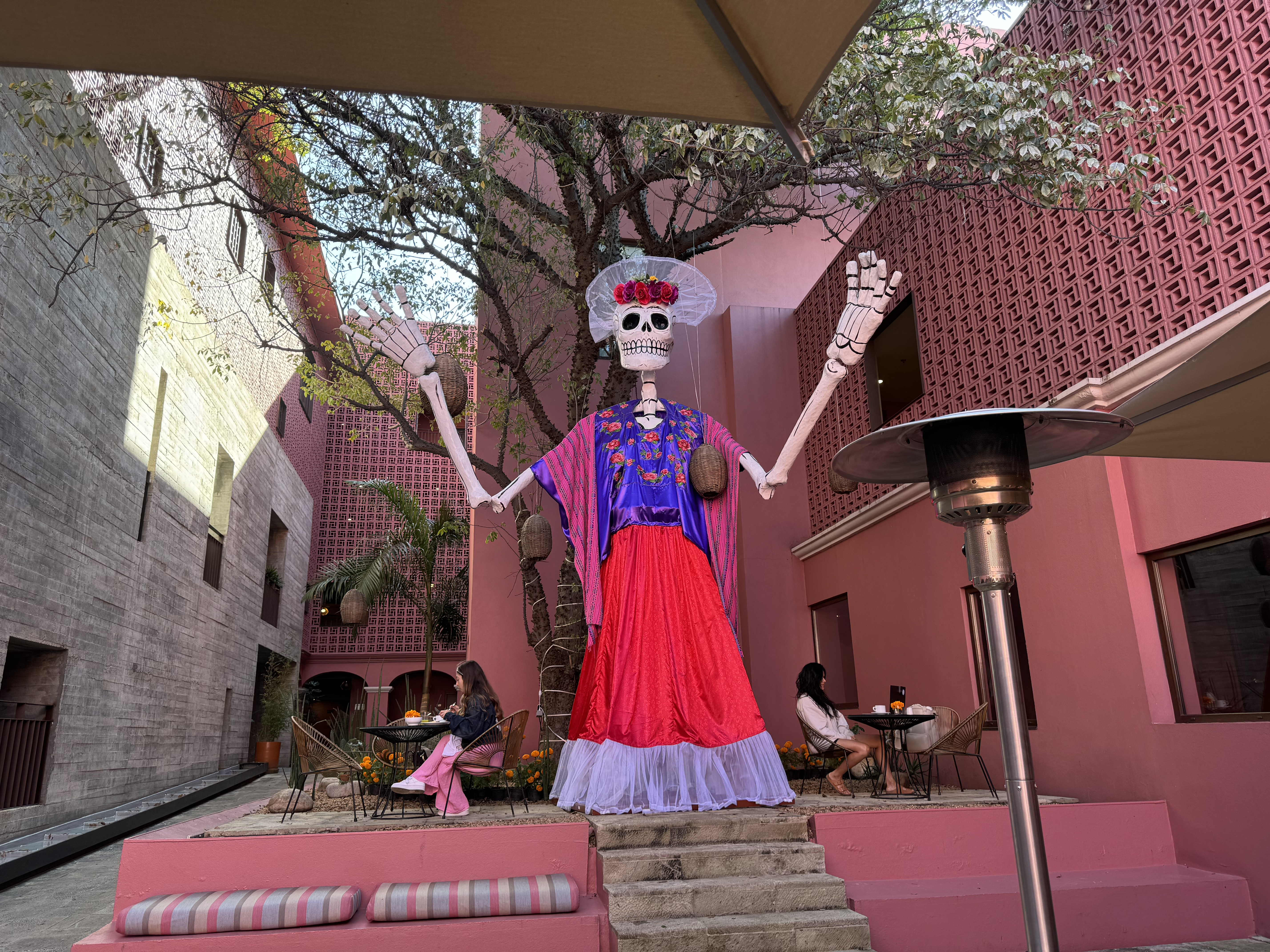 City Centro by Marriott Oaxaca courtyard catrina City Centro by Marriott Oaxaca courtyard catrina