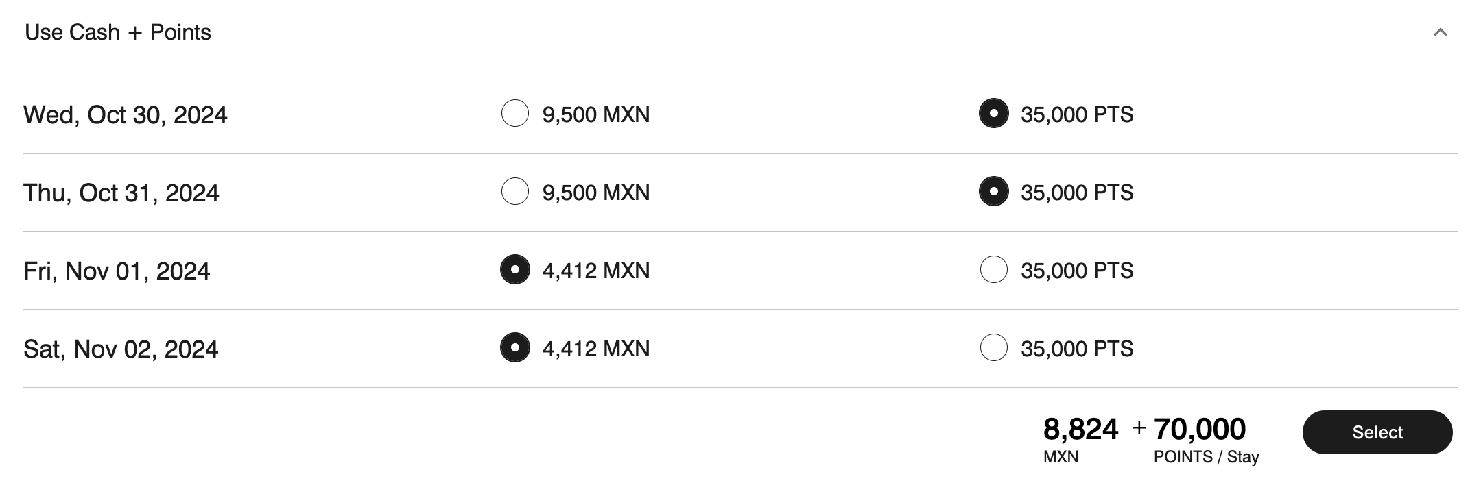 City Centro by Marriott Oaxaca points cash options City Centro by Marriott Oaxaca points cash options