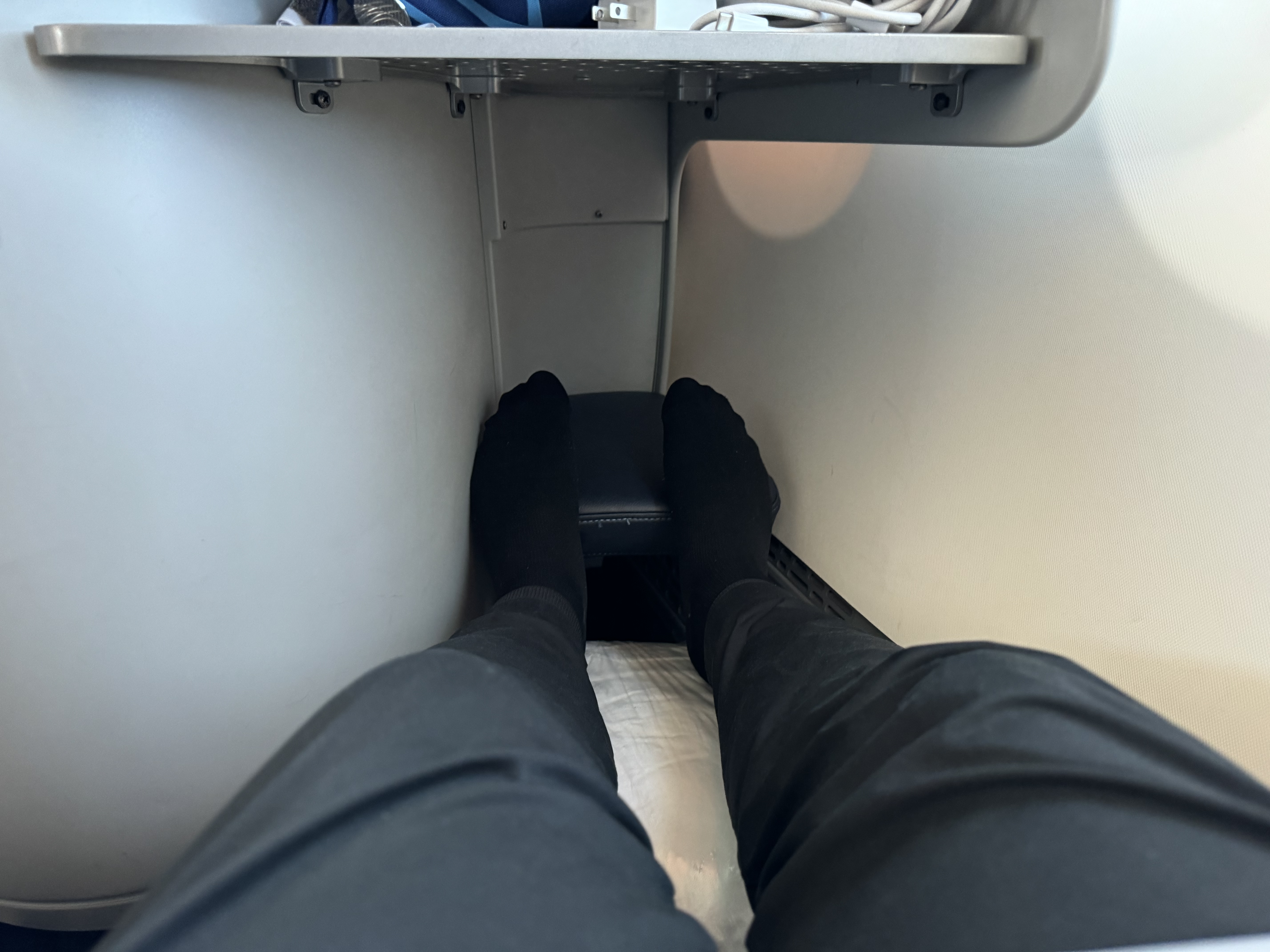 Copa Airline B737 MAX foot space Copa Airline B737 MAX foot space