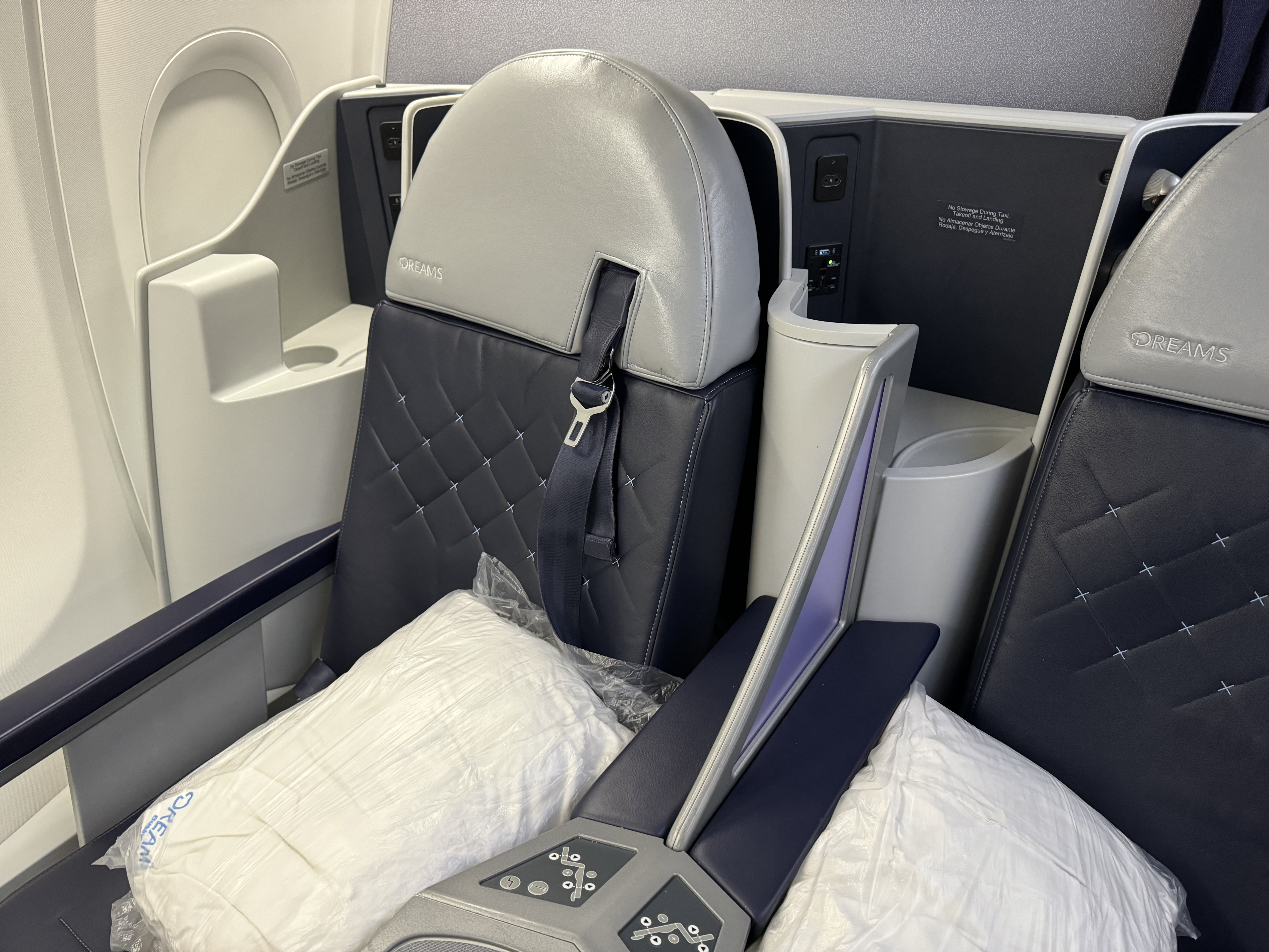 Copa Airline B737 MAX seat 4F Copa Airline B737 MAX seat 4F
