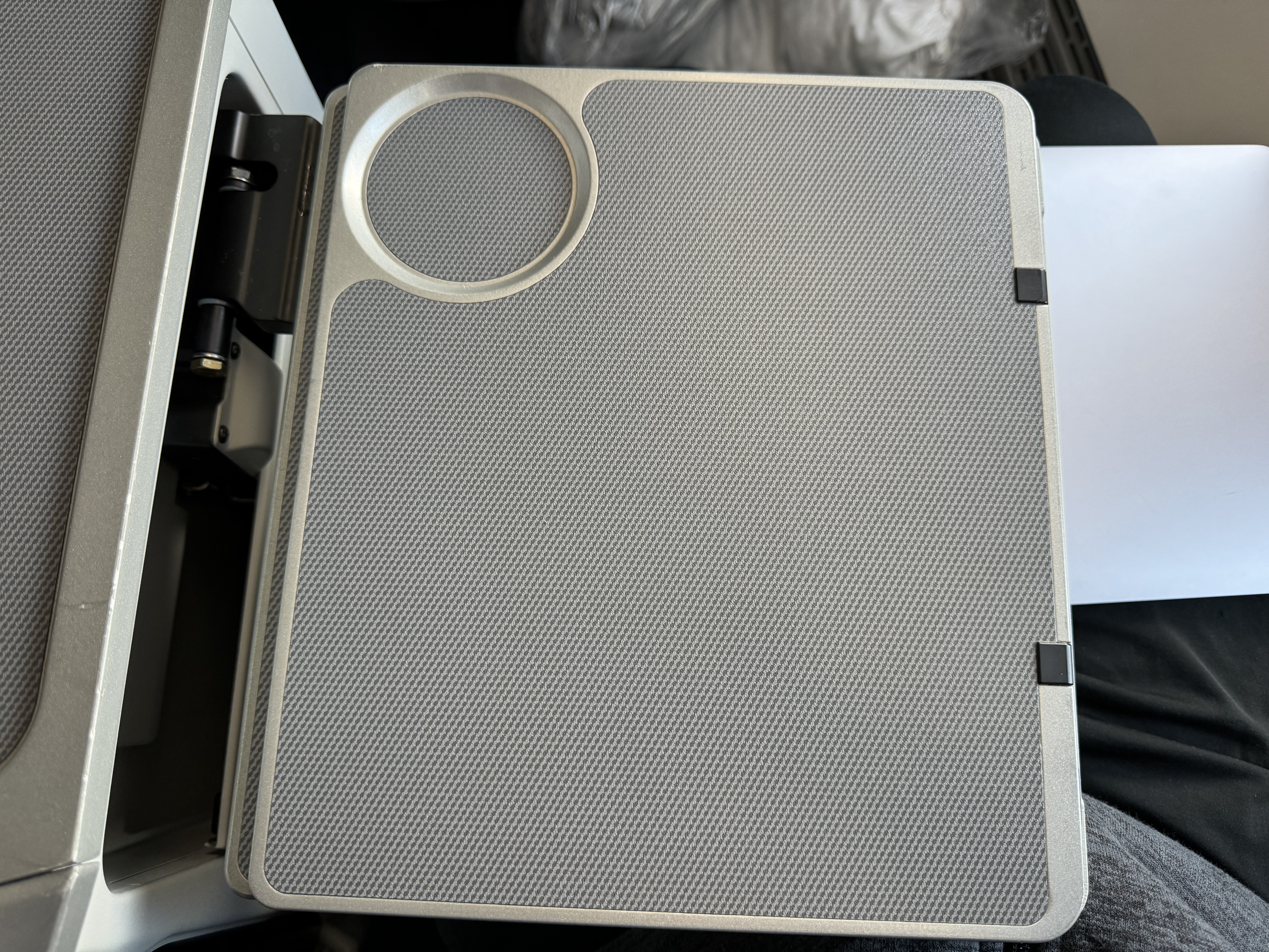 Copa Airline B737 MAX tray table Copa Airline B737 MAX tray table