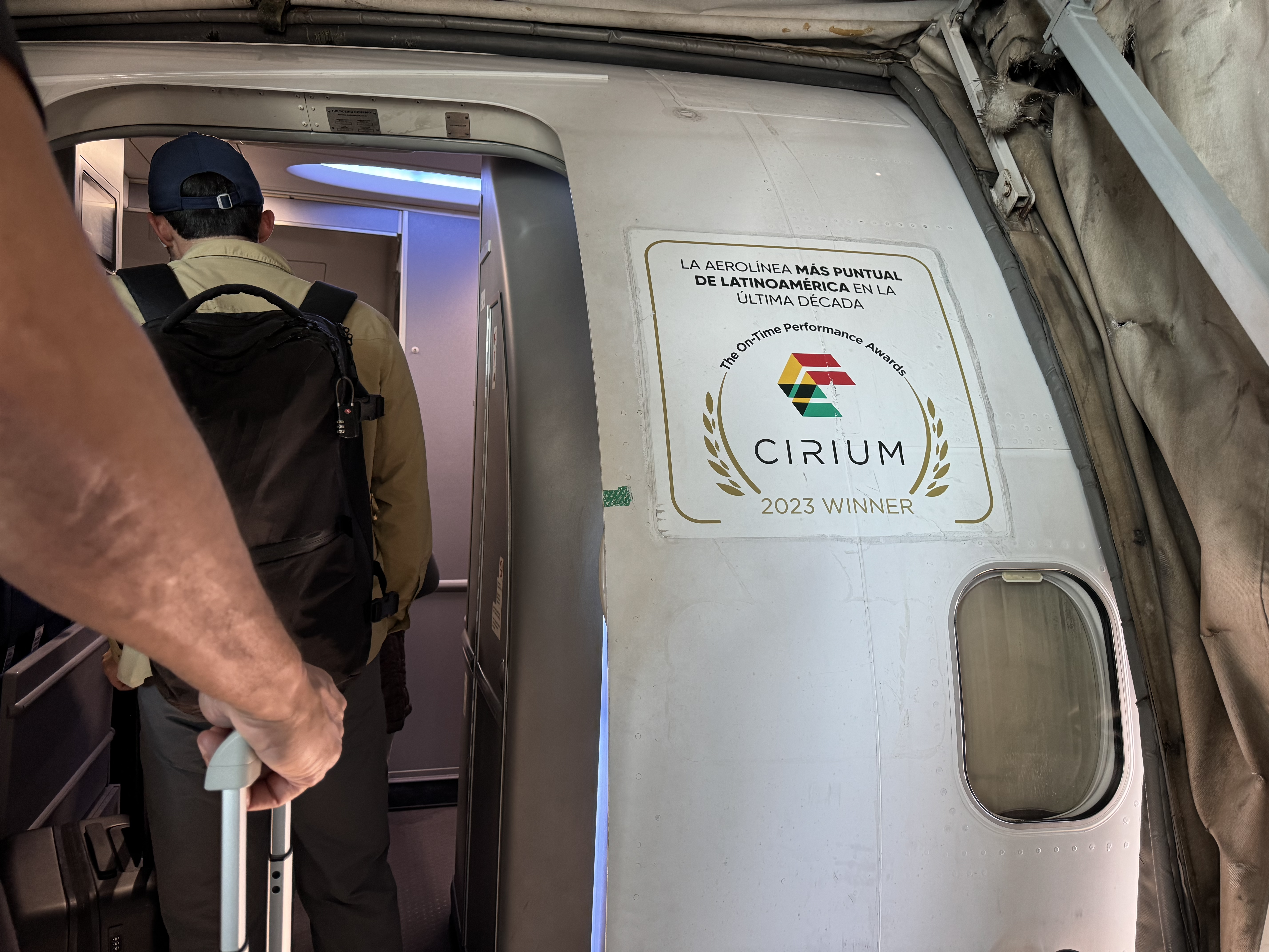 Copa Airlines B737 MAX airplane doors Copa Airlines B737 MAX airplane doors